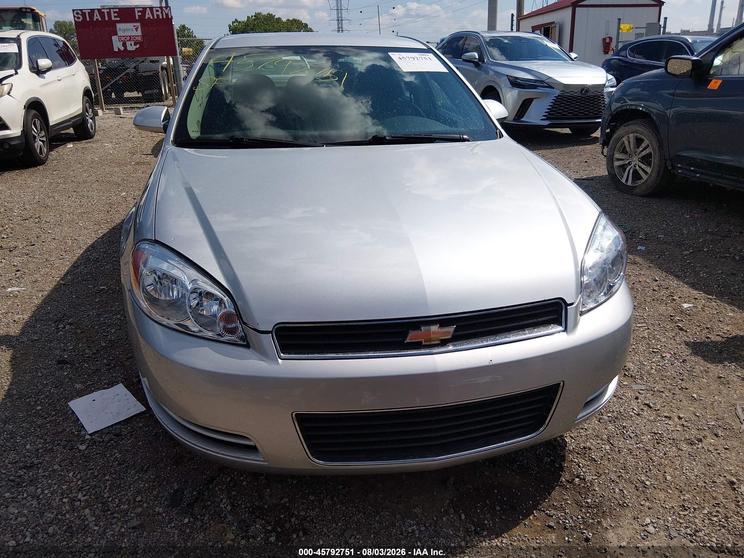 2009 Chevrolet Impala Lt Silver vin: 2G1WT57K191269902