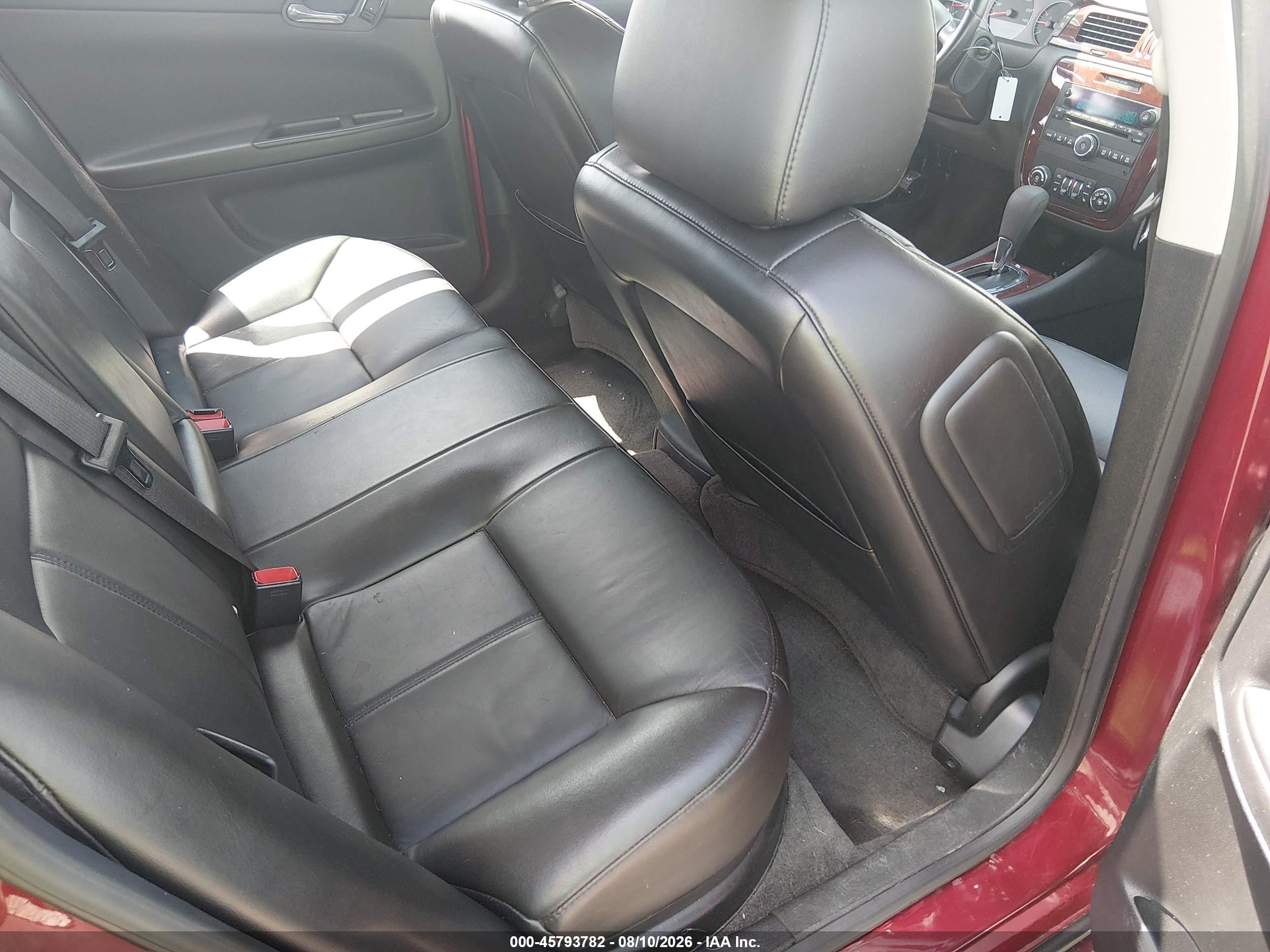 2009 Chevrolet Impala Lt Red vin: 2G1WT57K191321237