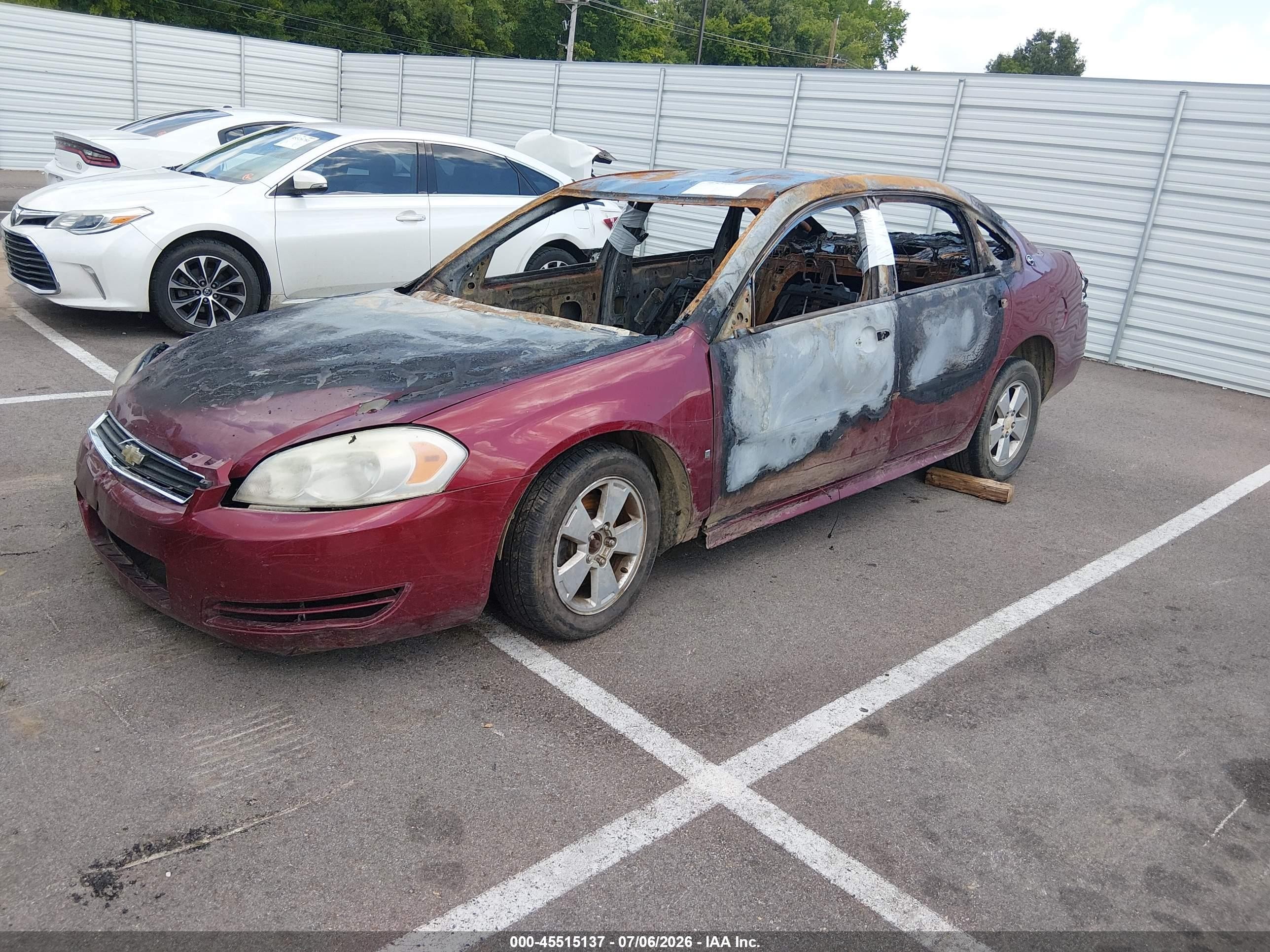 2009 Chevrolet Impala Lt Maroon vin: 2G1WT57K291112380