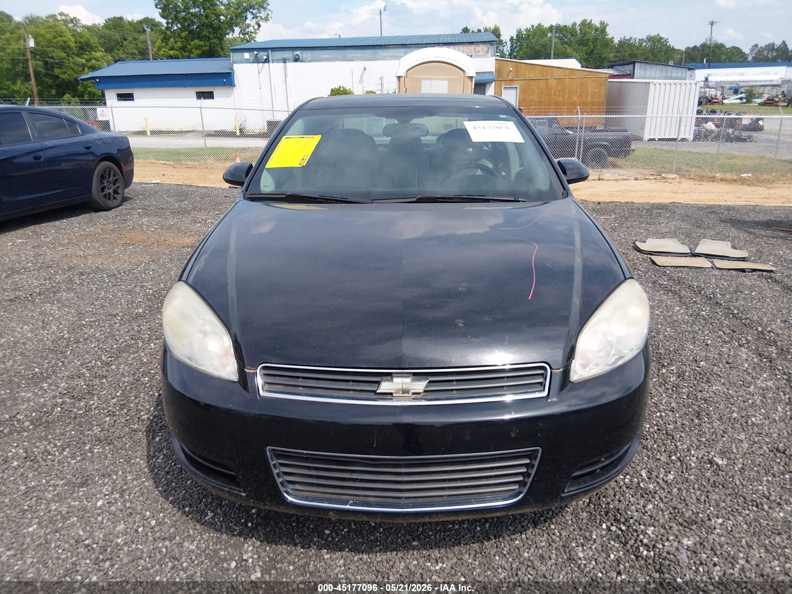 2009 Chevrolet Impala Lt Черный vin: 2G1WT57K291185247