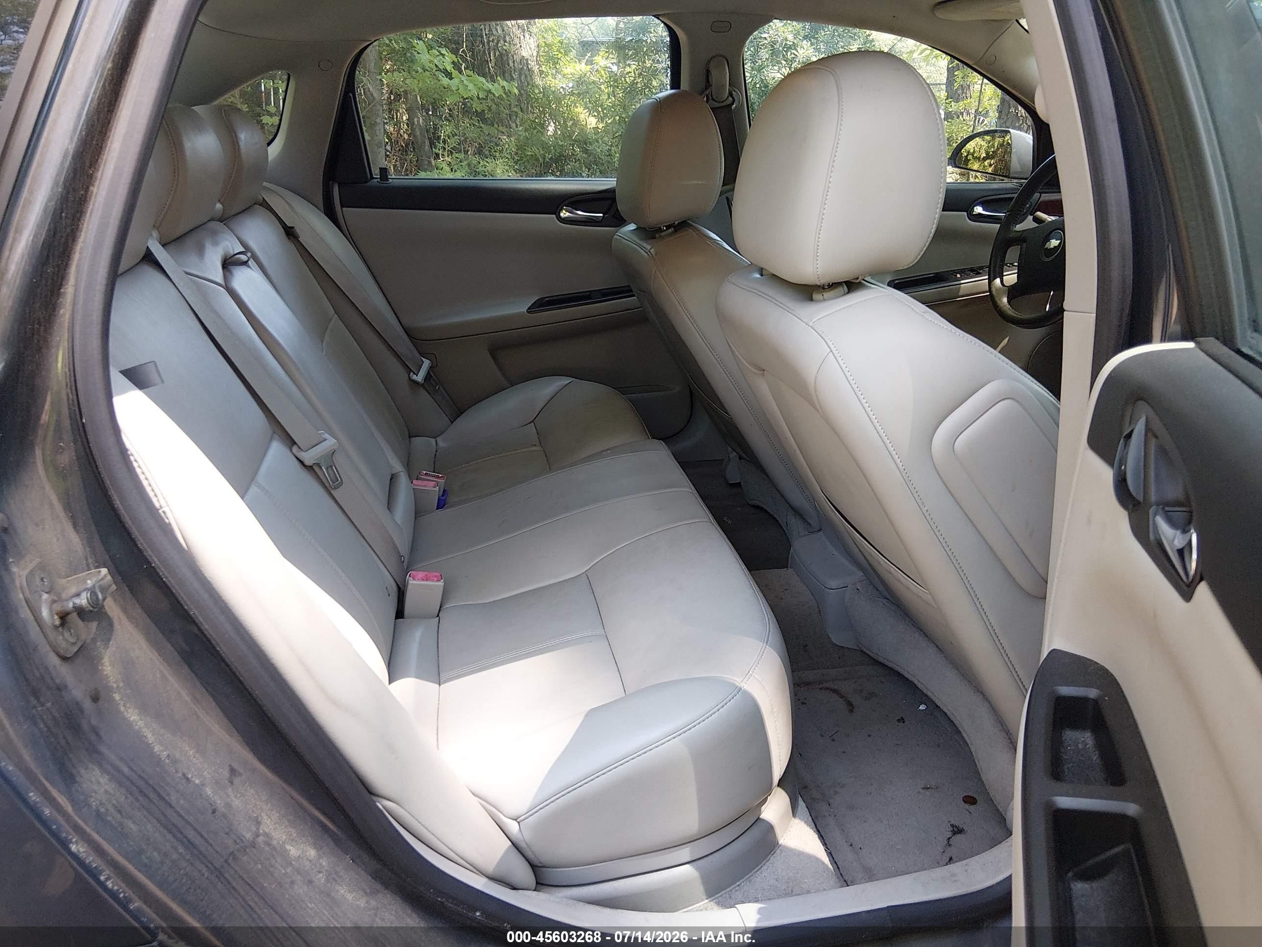 2009 Chevrolet Impala Lt Gray vin: 2G1WT57K291194479
