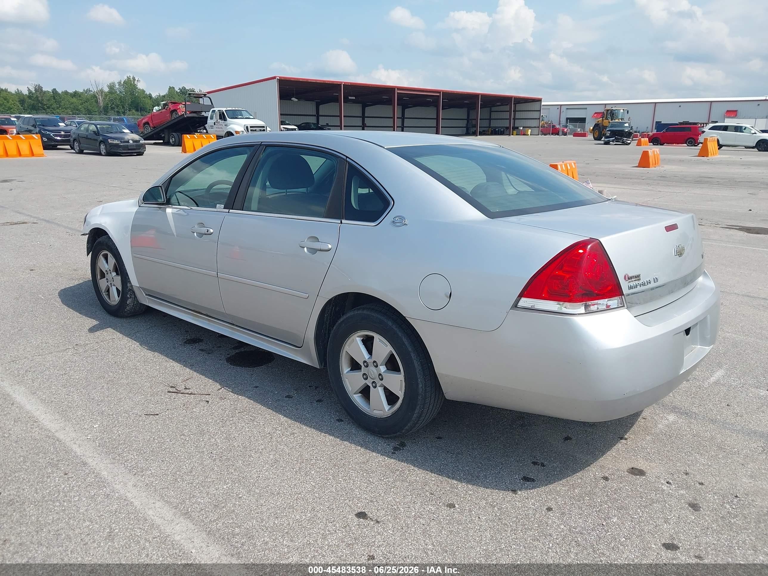 2009 Chevrolet Impala Lt Silver vin: 2G1WT57K391154220
