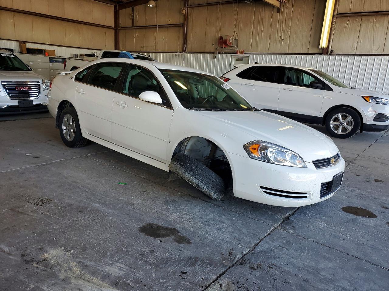 2009 Chevrolet Impala 1lt Белый vin: 2G1WT57K391252776