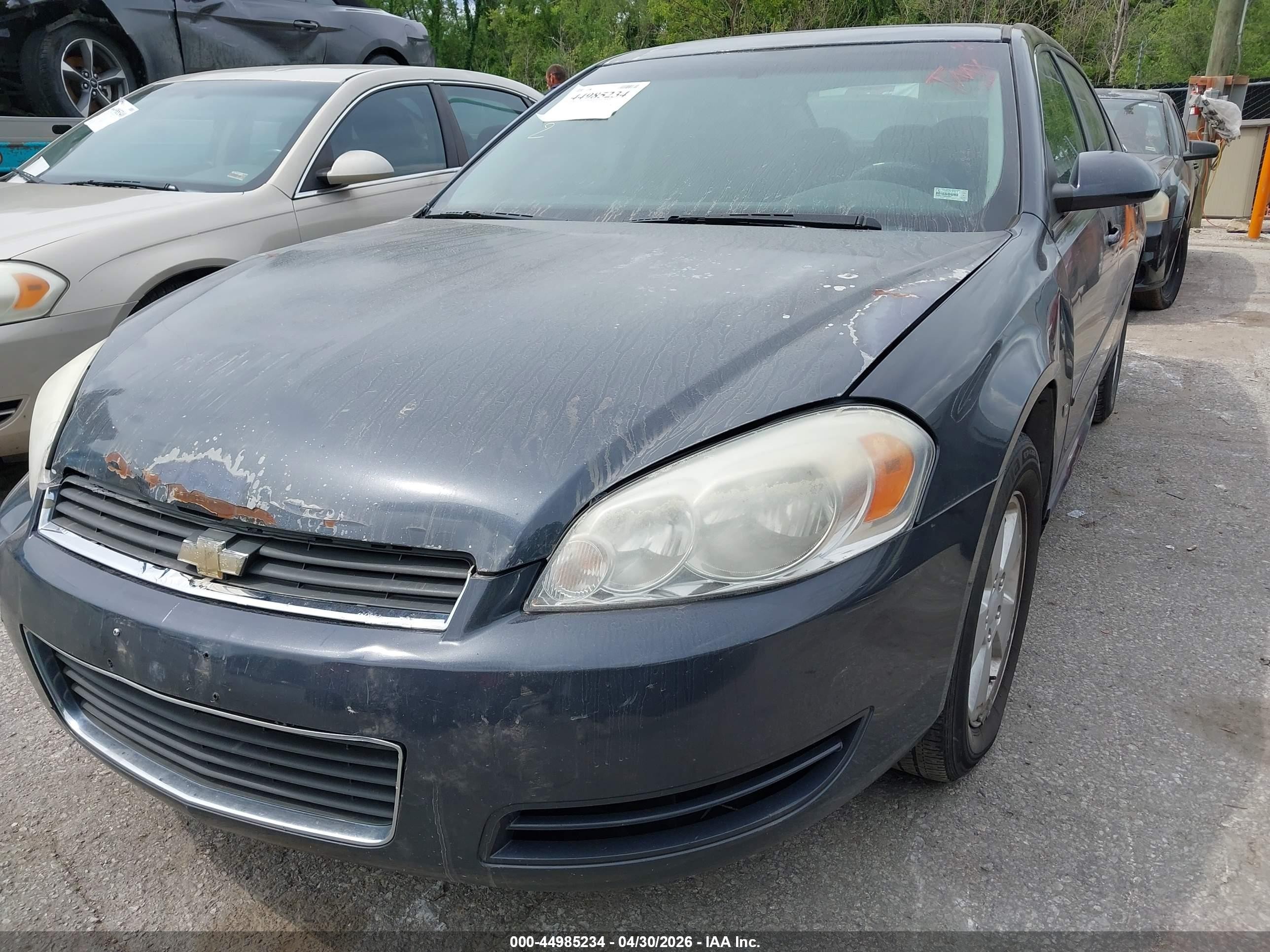 2009 Chevrolet Impala Lt Gray vin: 2G1WT57K391298608