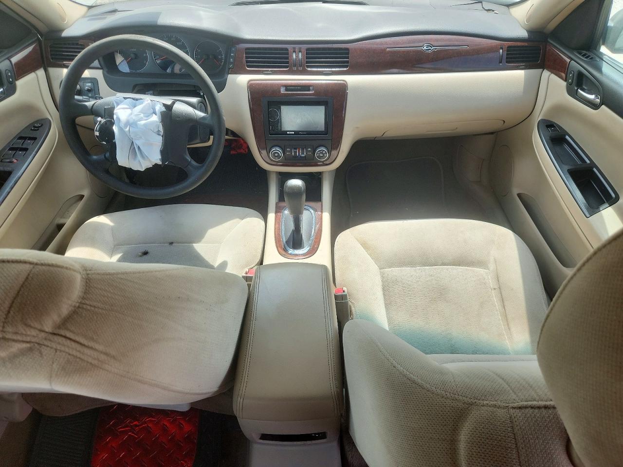 2009 Chevrolet Impala 1lt White vin: 2G1WT57K491162780