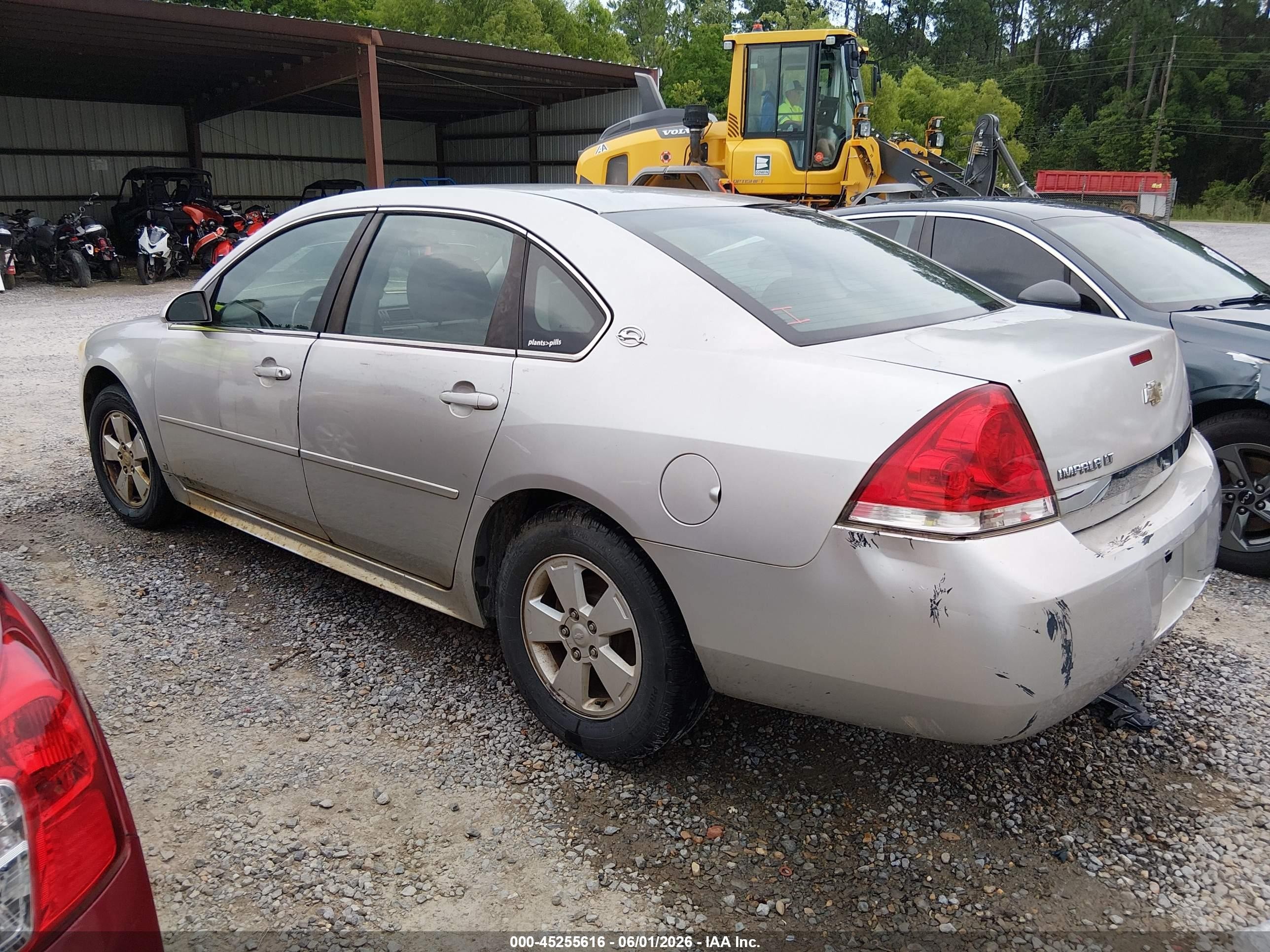 2009 Chevrolet Impala Lt Silver vin: 2G1WT57K491175190