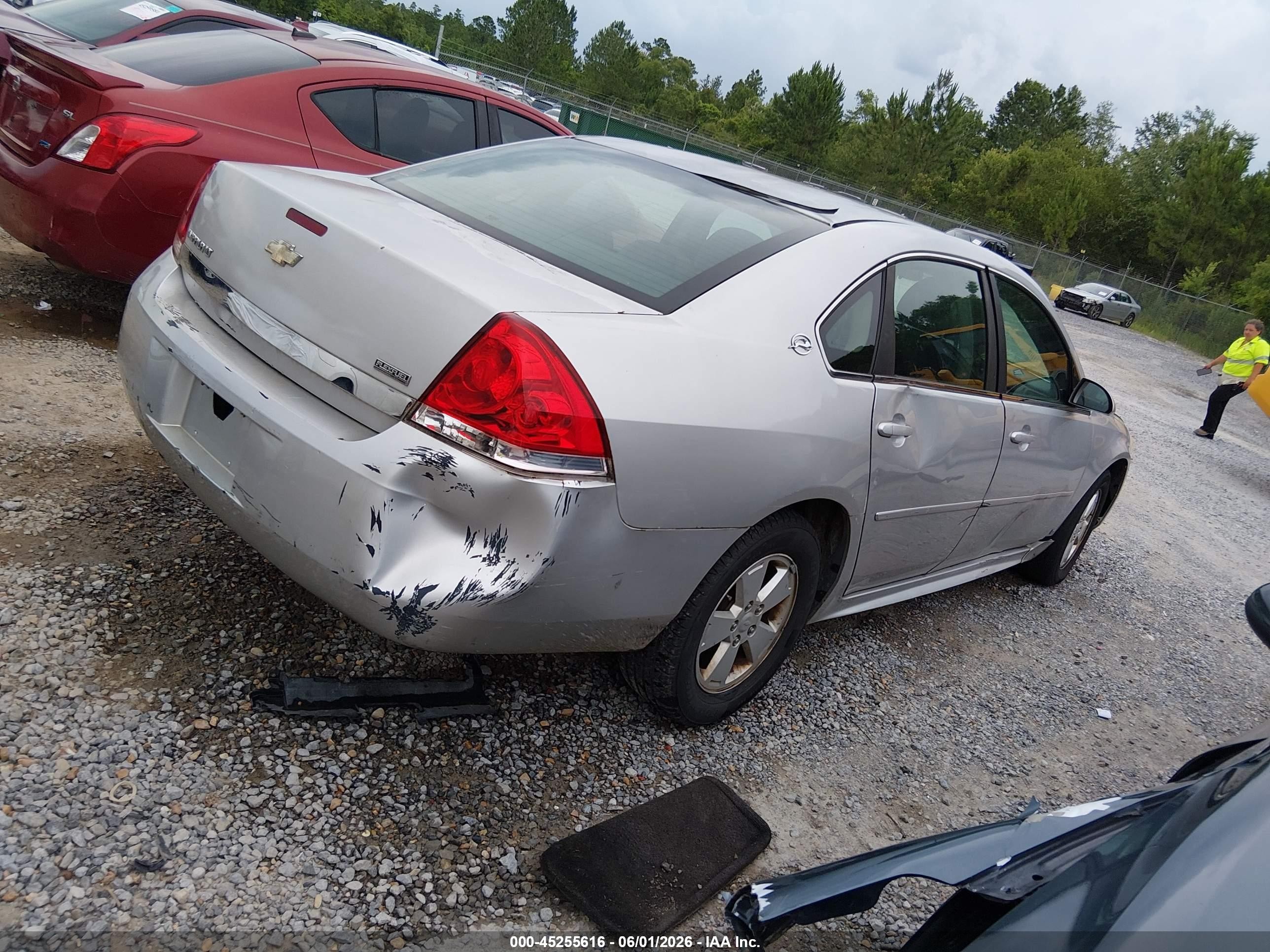 2009 Chevrolet Impala Lt Silver vin: 2G1WT57K491175190