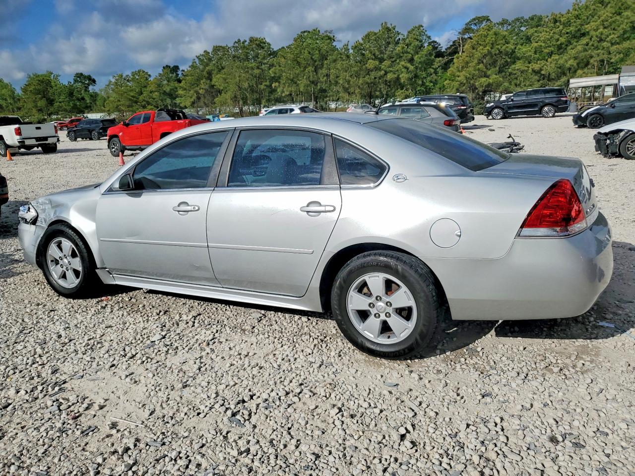 2009 Chevrolet Impala 1lt Silver vin: 2G1WT57K491290646