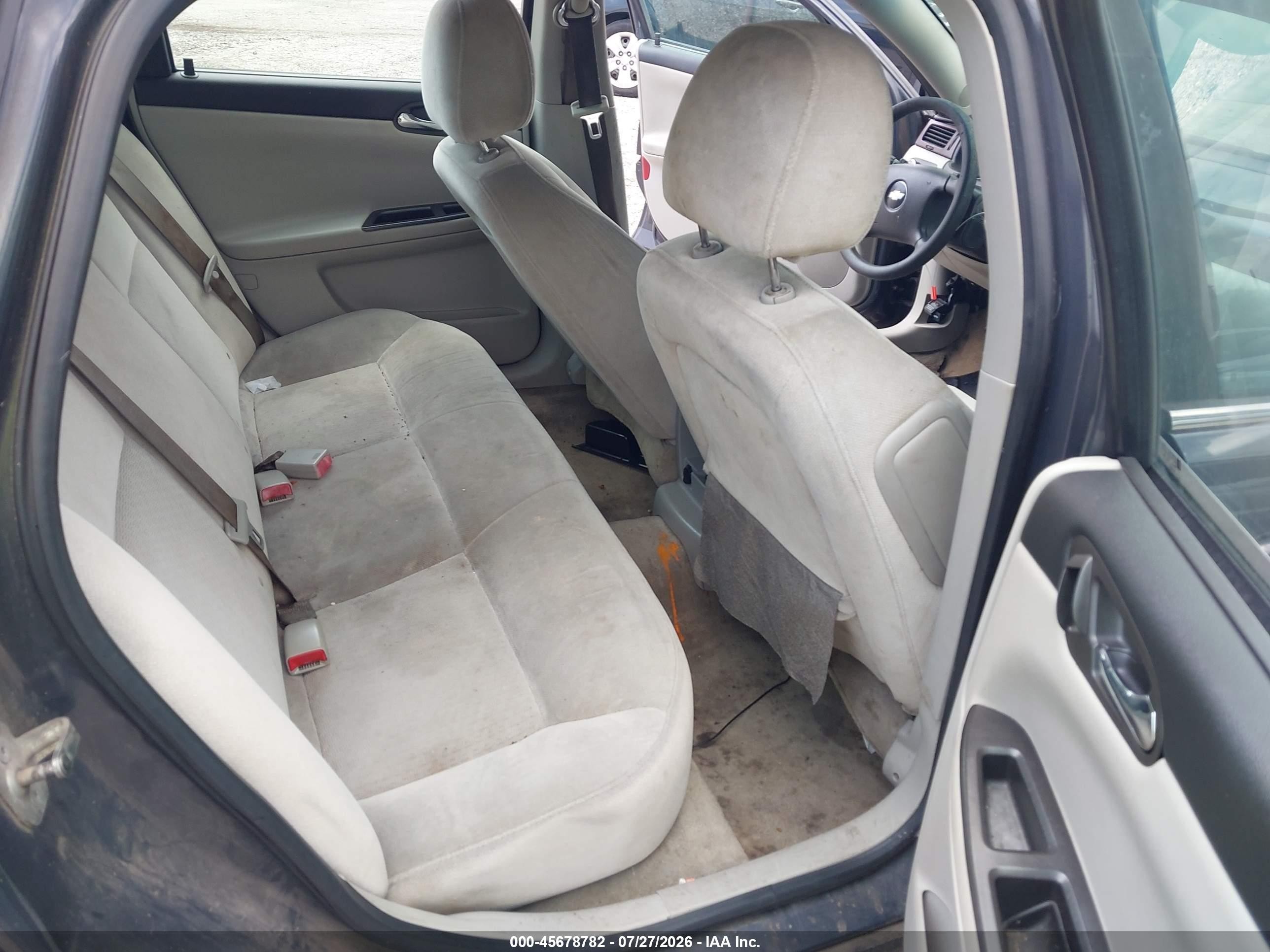 2009 Chevrolet Impala Lt Серый vin: 2G1WT57K591111658