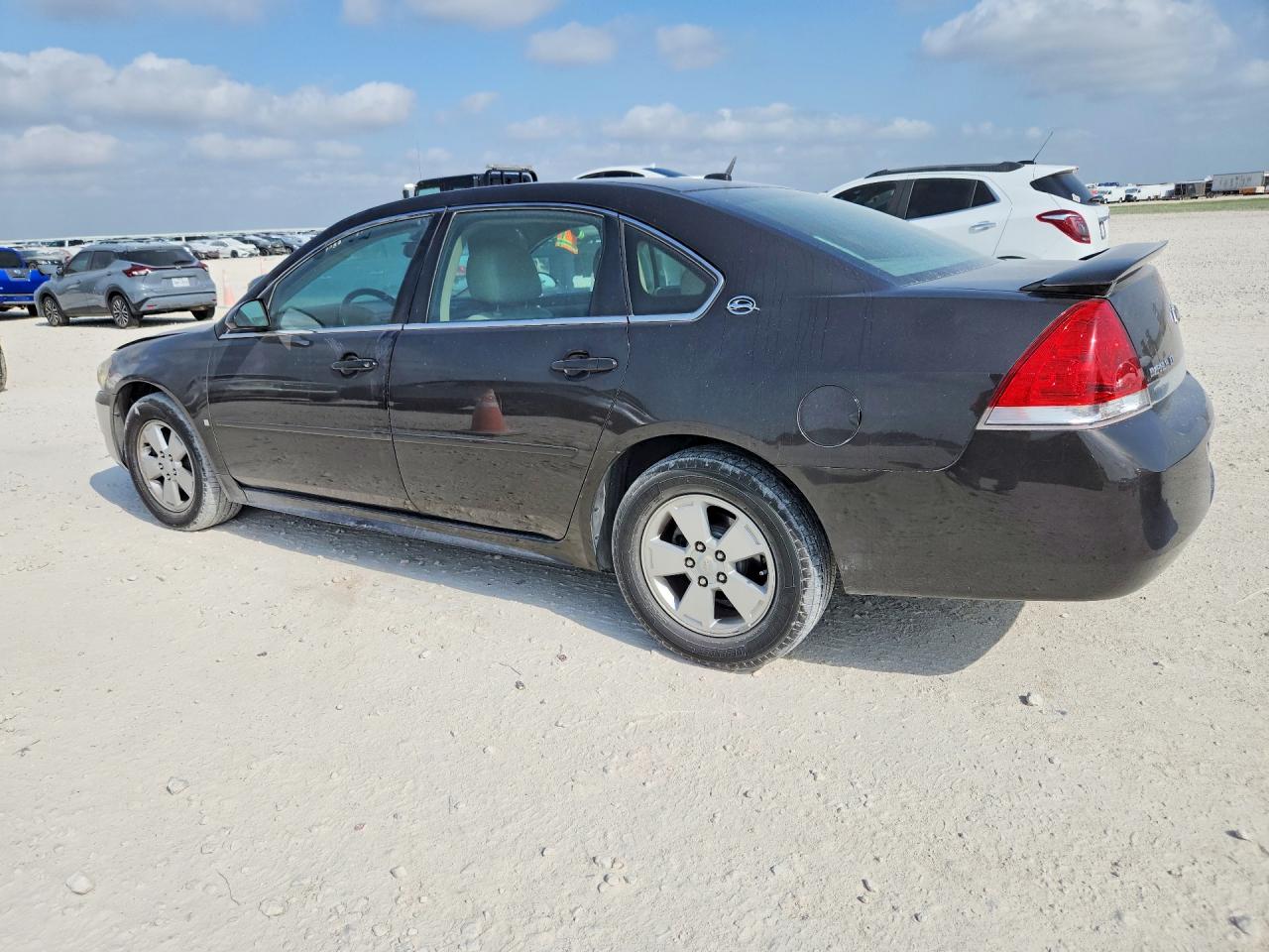 2009 Chevrolet Impala 1lt Black vin: 2G1WT57K591175053