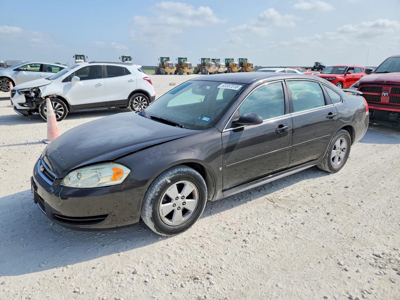 2009 Chevrolet Impala 1lt Black vin: 2G1WT57K591175053