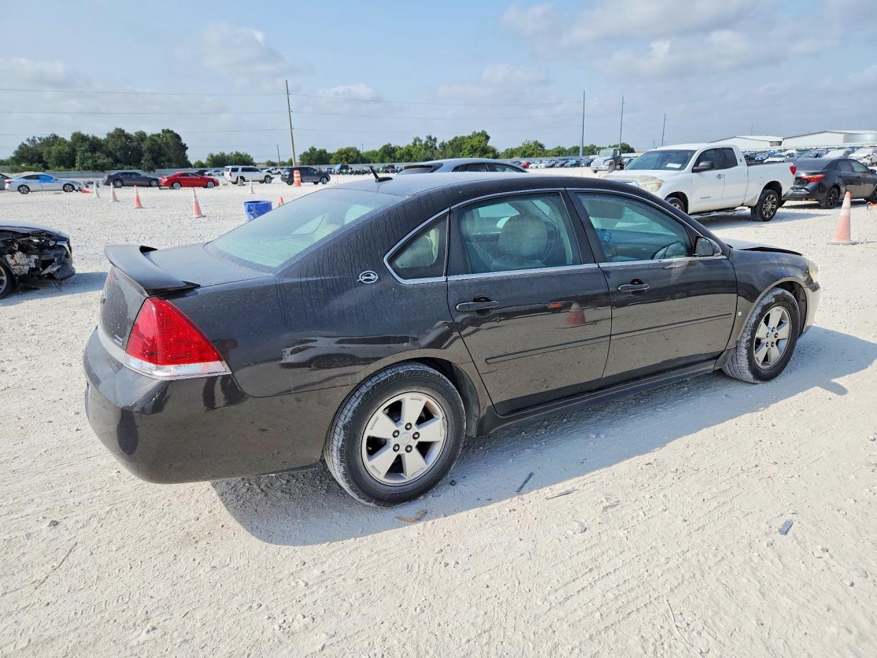 2009 Chevrolet Impala 1lt Black vin: 2G1WT57K591175053