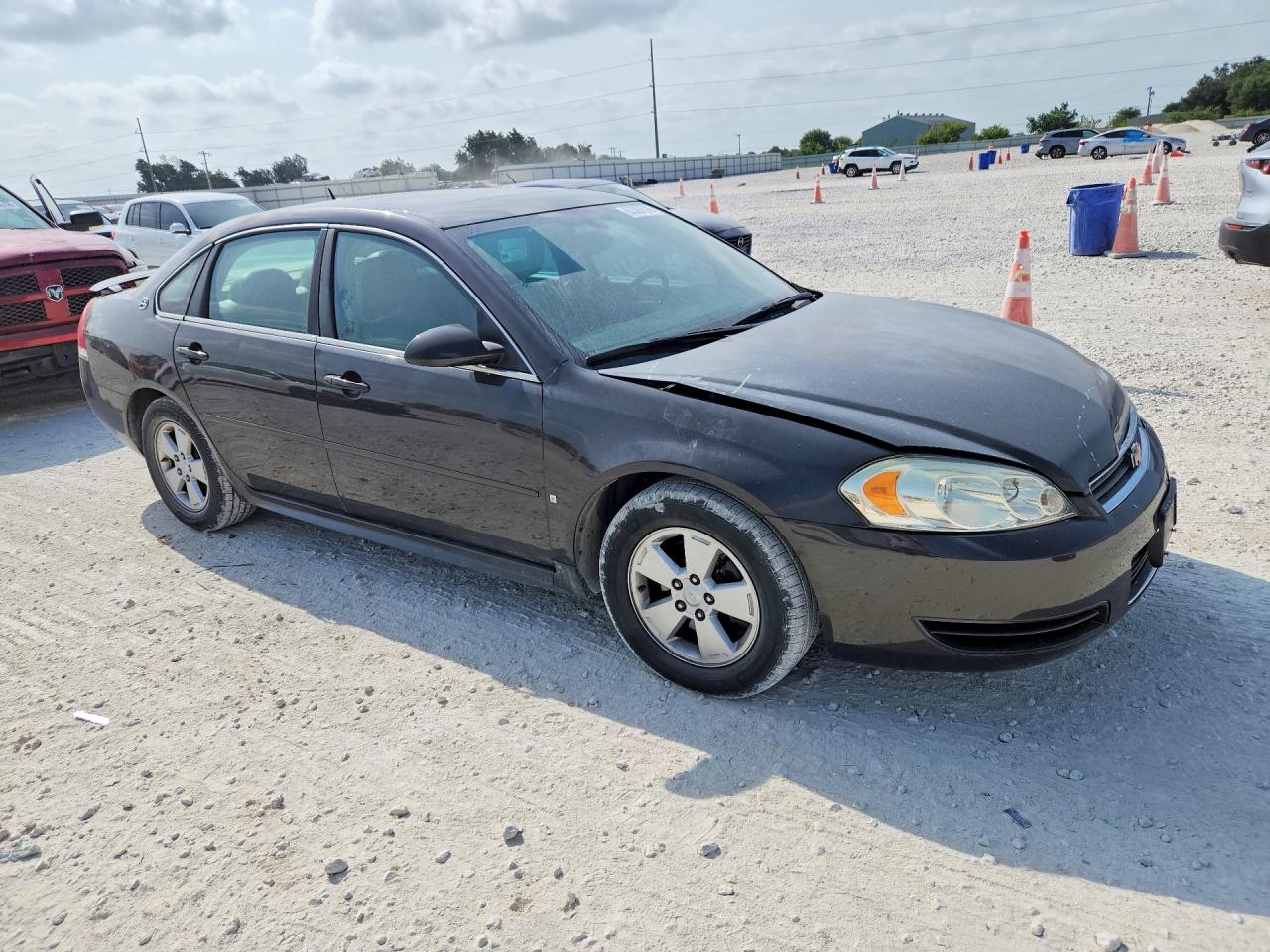 2009 Chevrolet Impala 1lt Black vin: 2G1WT57K591175053
