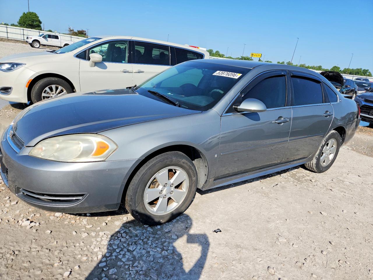 2009 Chevrolet Impala 1lt Gray vin: 2G1WT57K591213767