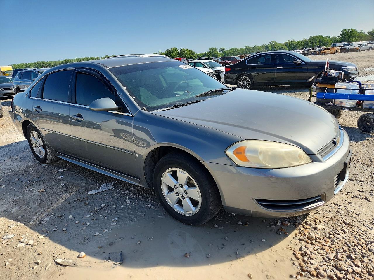 2009 Chevrolet Impala 1lt Gray vin: 2G1WT57K591213767