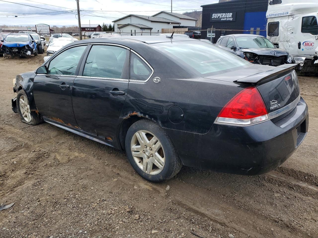 2009 Chevrolet Impala 1lt Black vin: 2G1WT57K591222730