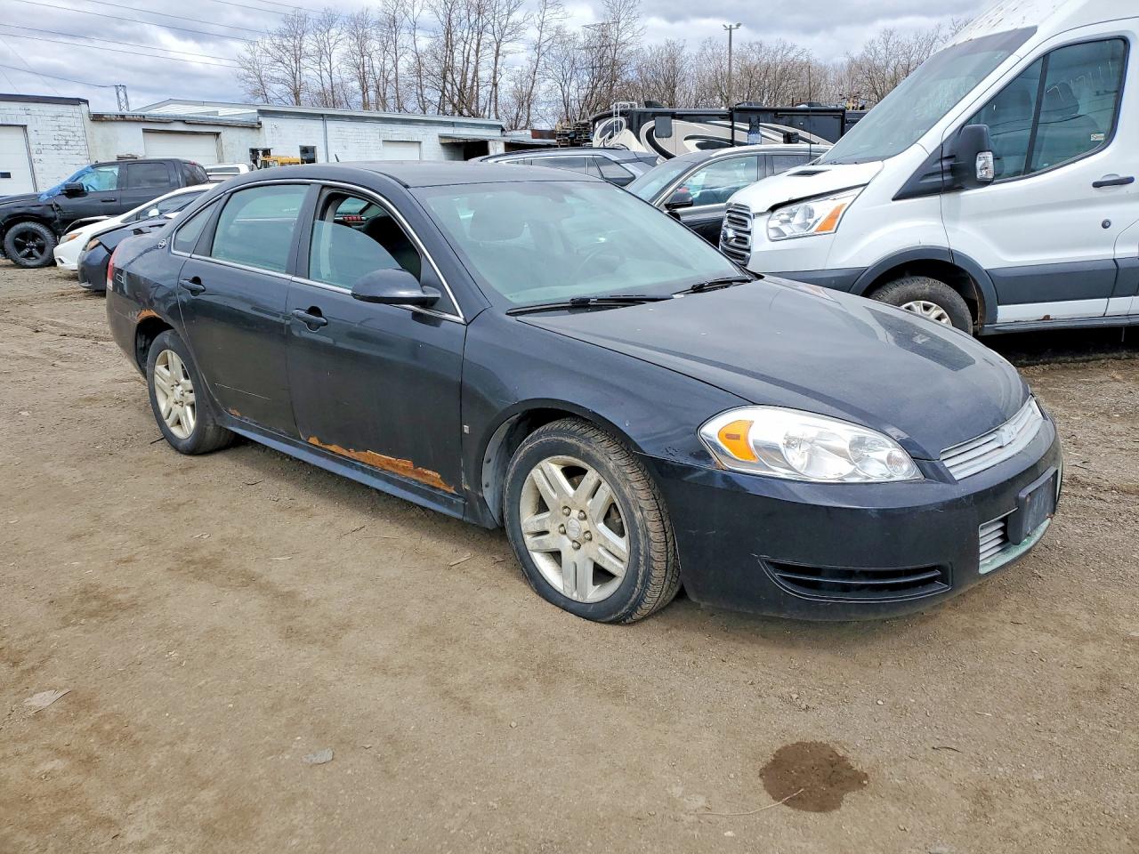 2009 Chevrolet Impala 1lt Black vin: 2G1WT57K591222730