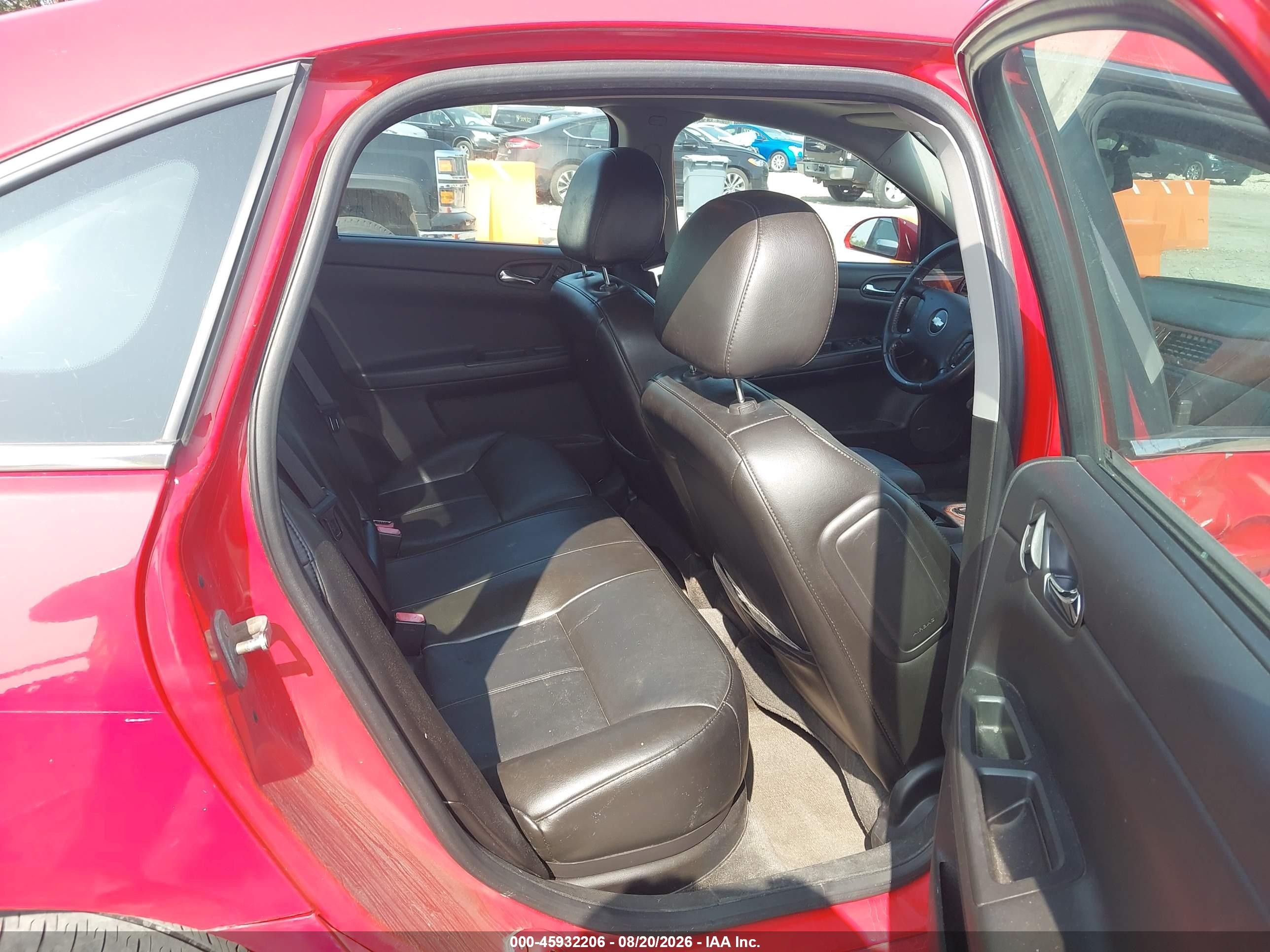 2009 Chevrolet Impala Lt Red vin: 2G1WT57K591226809