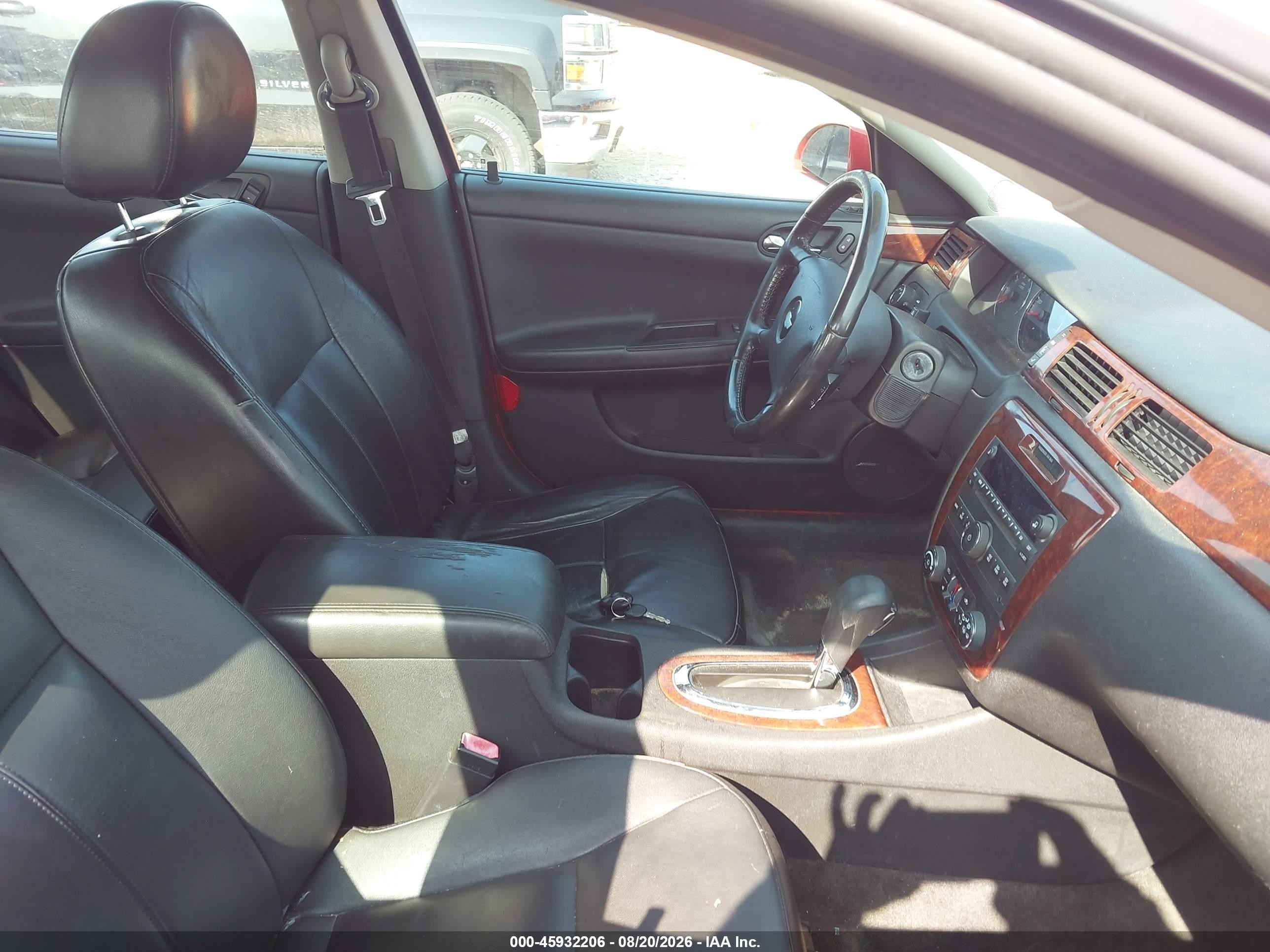 2009 Chevrolet Impala Lt Red vin: 2G1WT57K591226809
