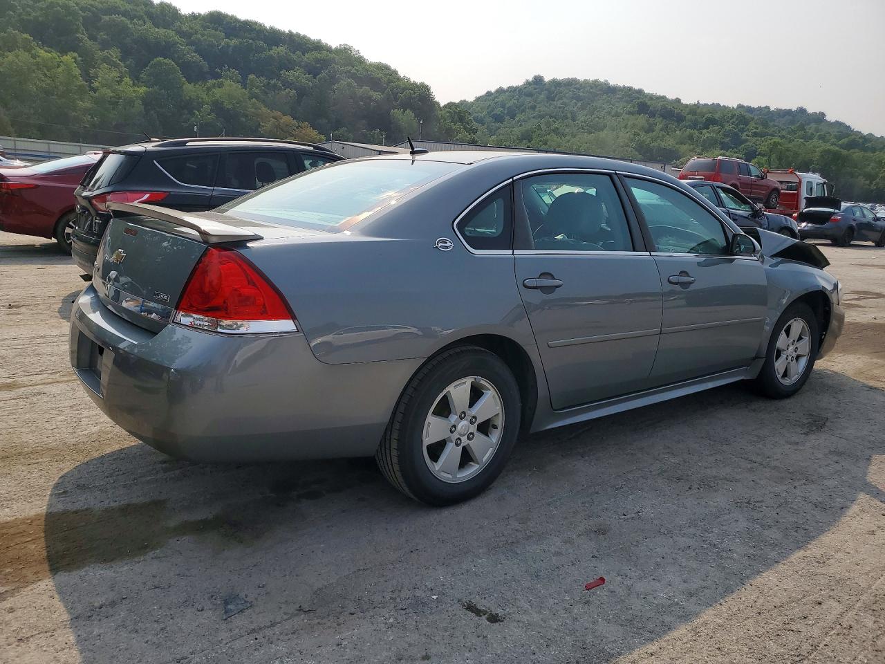 2009 Chevrolet Impala 1lt Silver vin: 2G1WT57K591255078