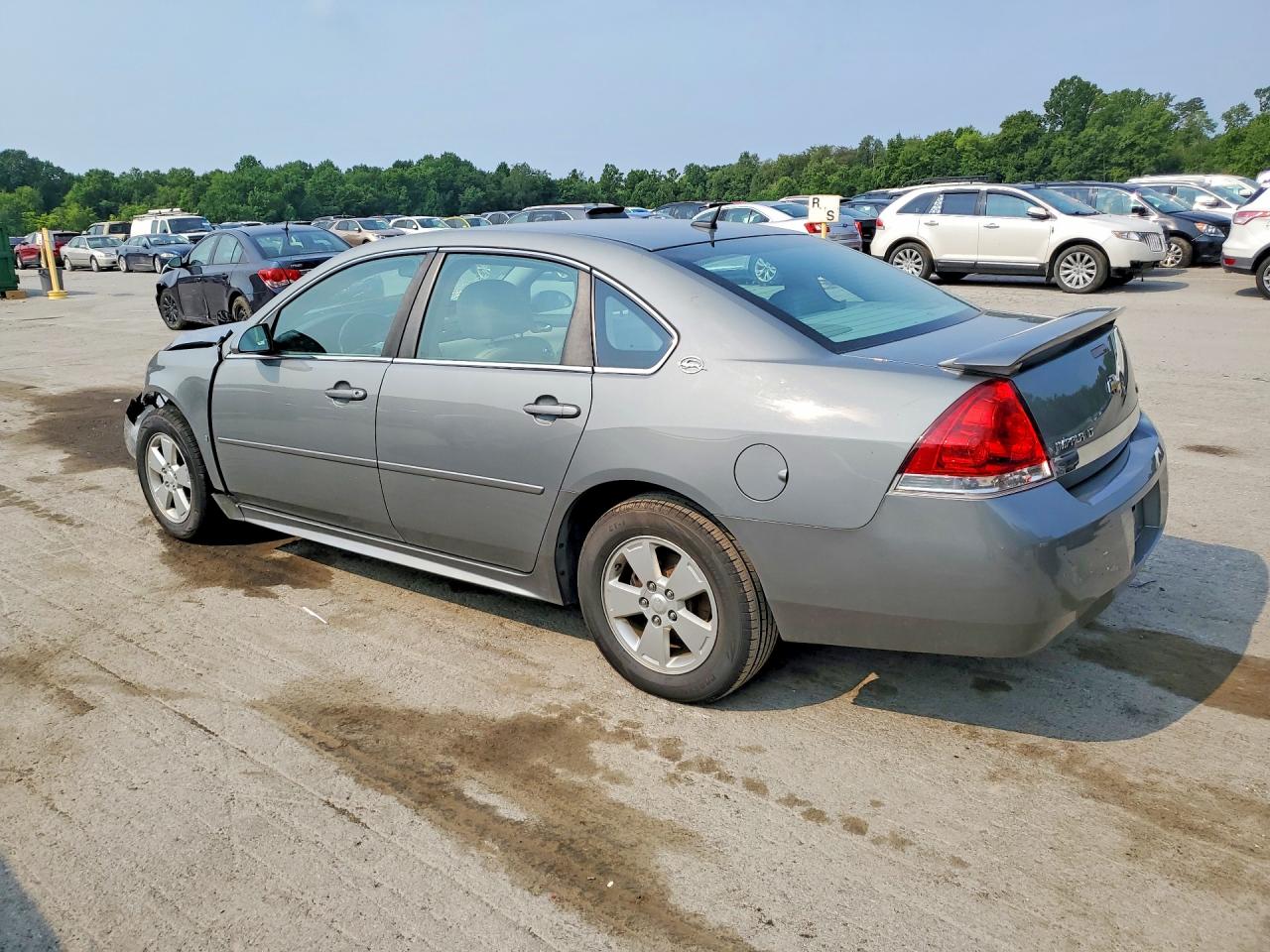2009 Chevrolet Impala 1lt Silver vin: 2G1WT57K591255078
