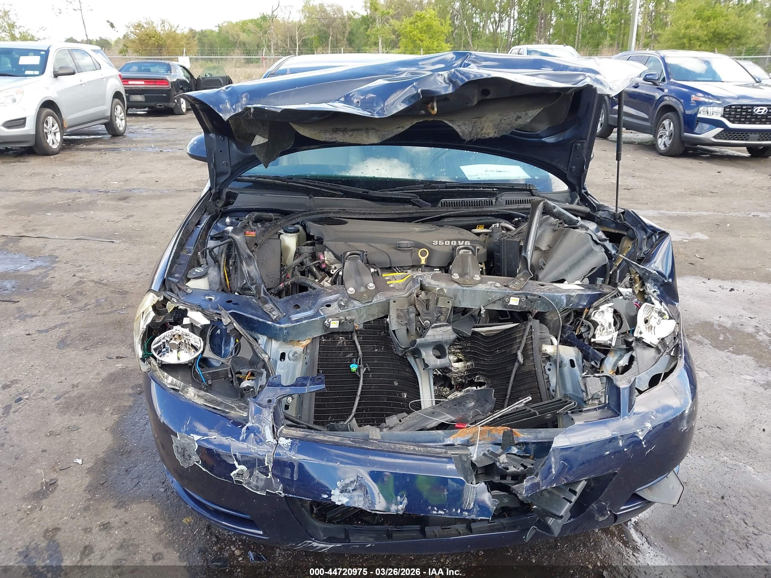 2009 Chevrolet Impala Lt Blue vin: 2G1WT57K591261379