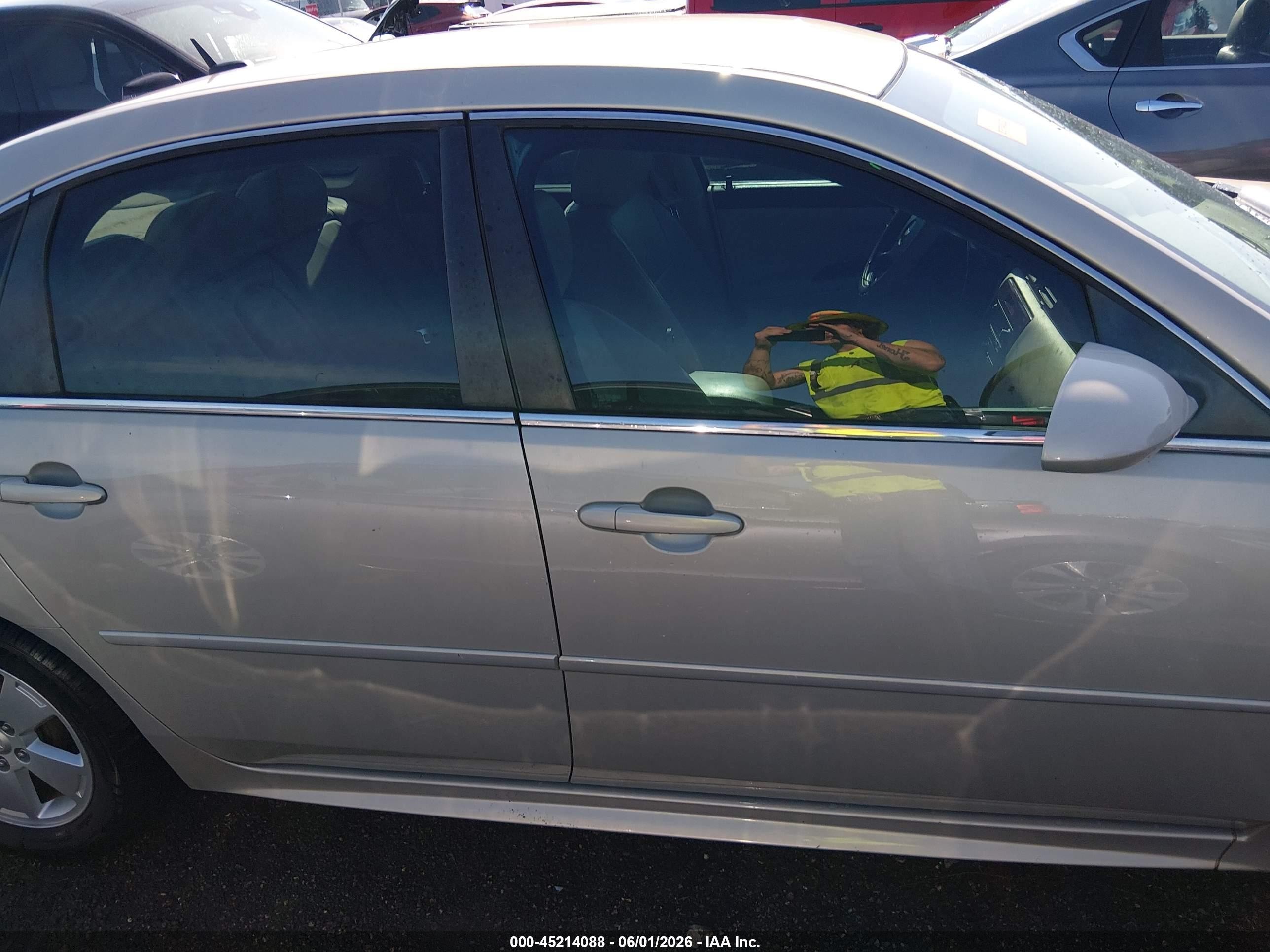 2009 Chevrolet Impala Lt Gray vin: 2G1WT57K691104959