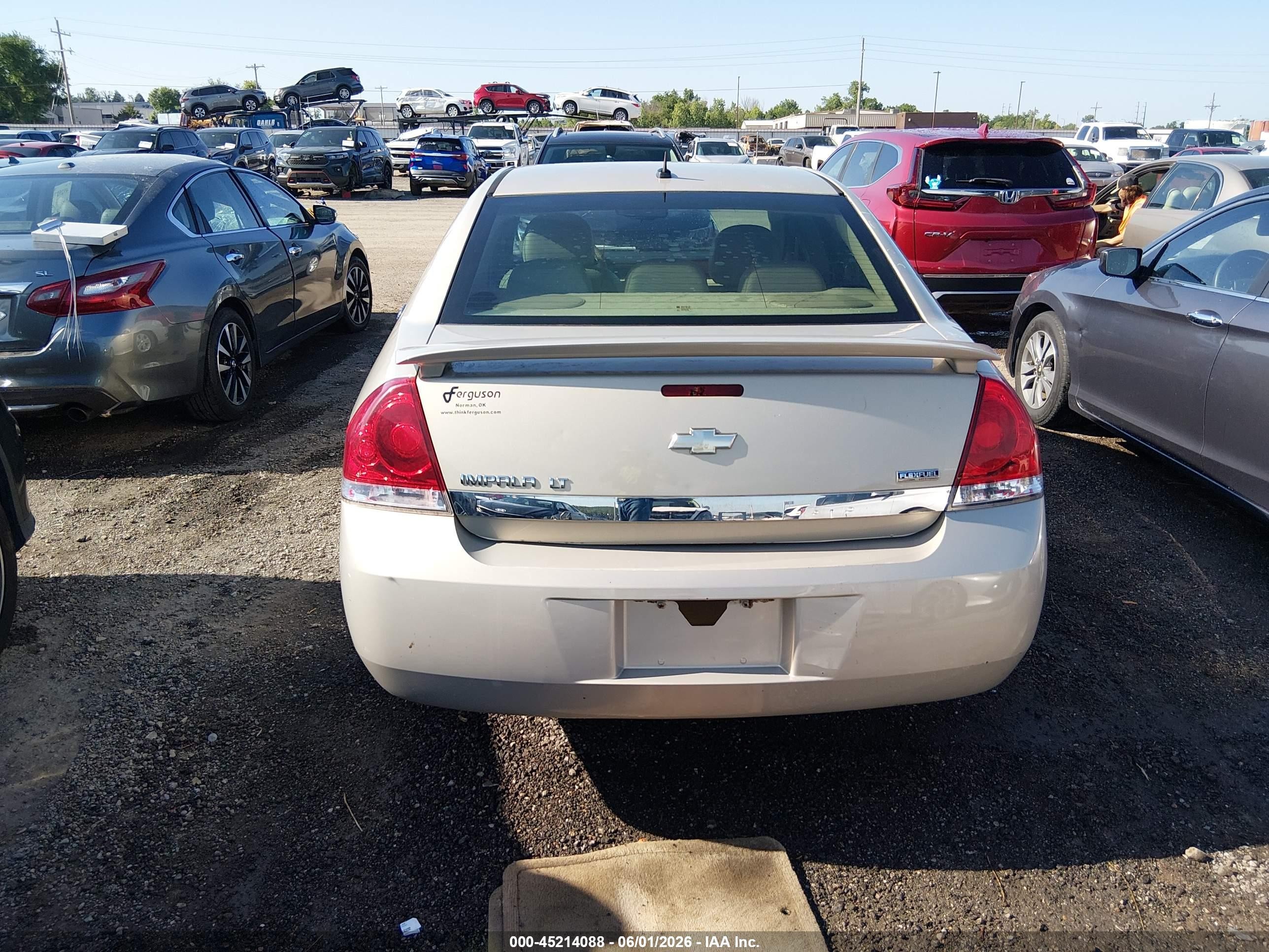 2009 Chevrolet Impala Lt Gray vin: 2G1WT57K691104959