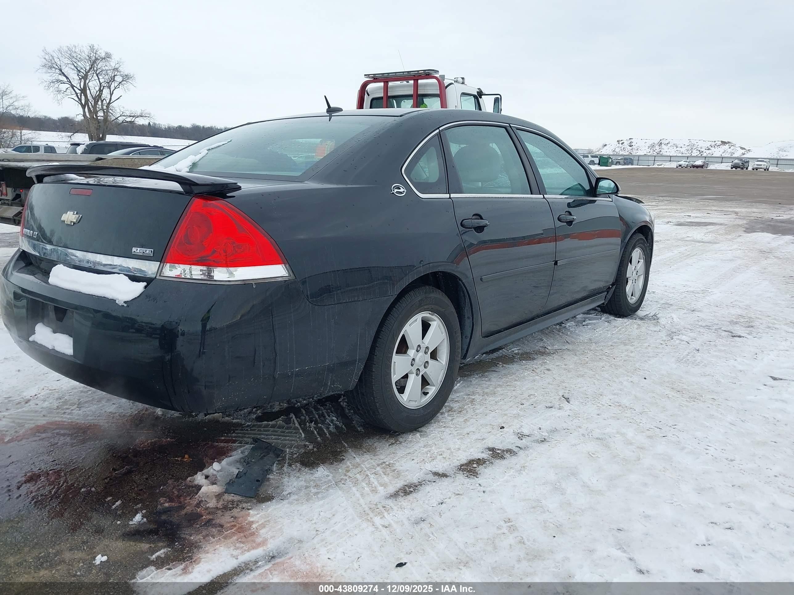 2009 Chevrolet Impala Lt Black vin: 2G1WT57K691106646