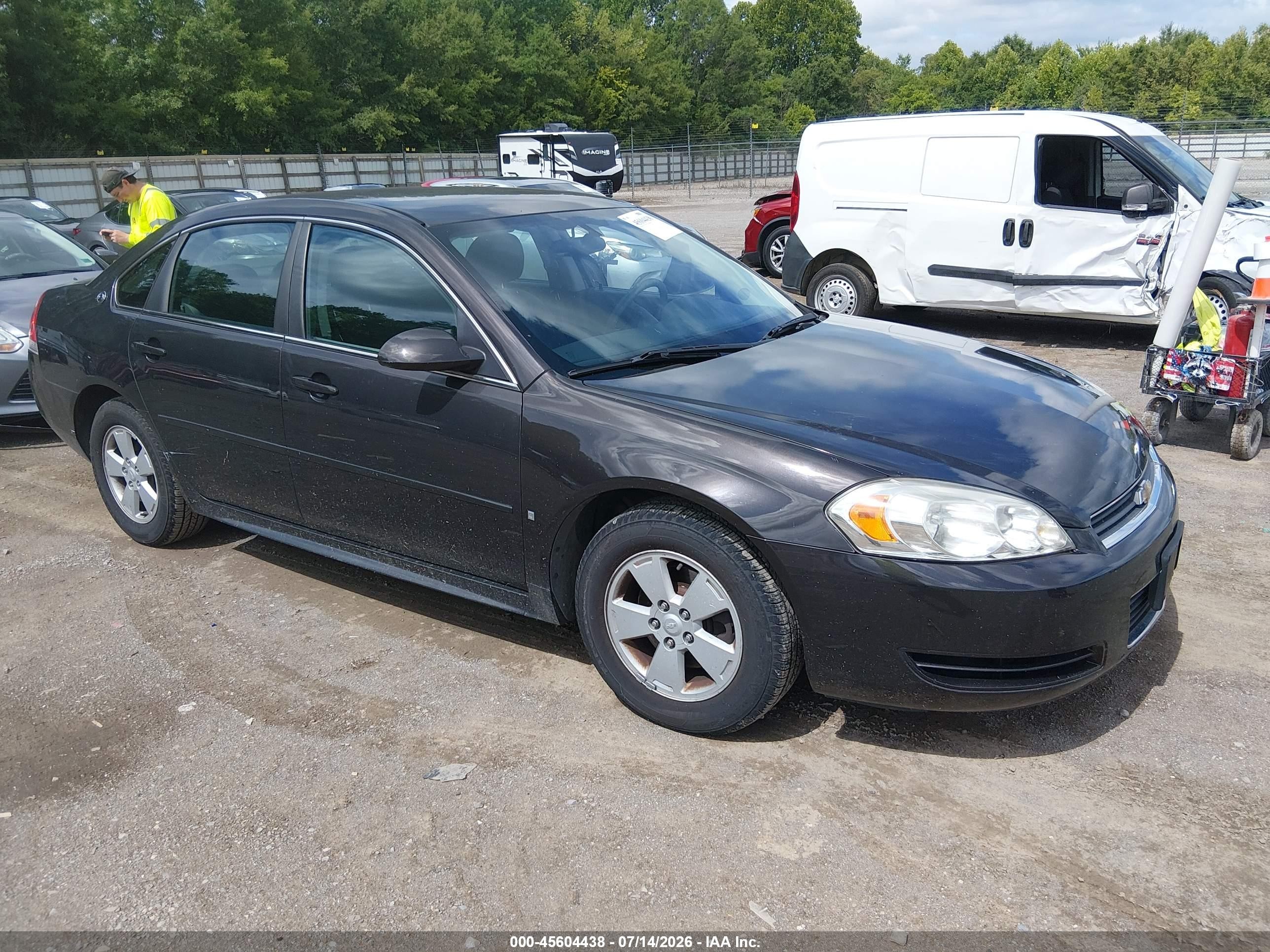 2009 Chevrolet Impala Lt Brown vin: 2G1WT57K691173585