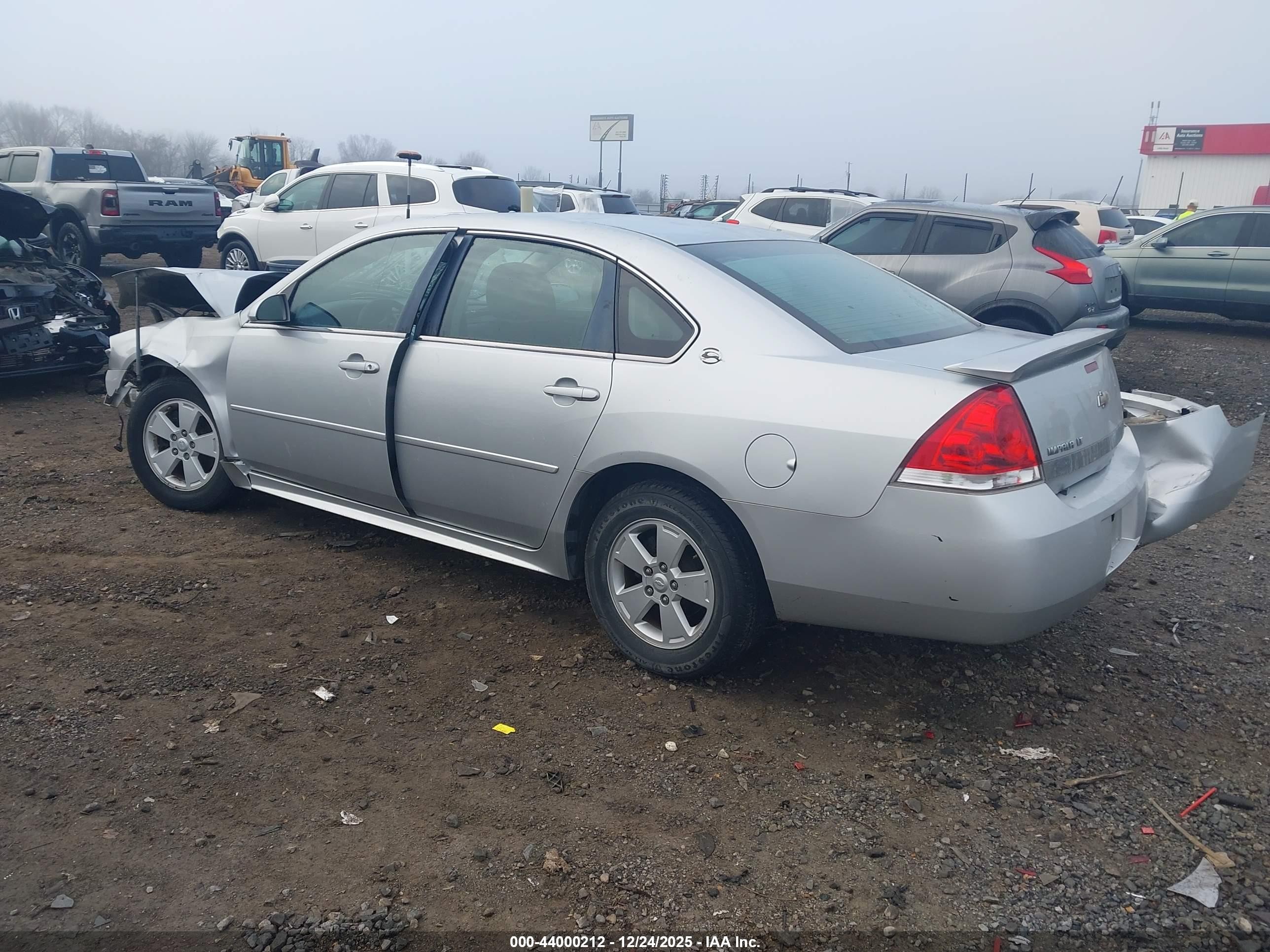 2009 Chevrolet Impala Lt Серебряный vin: 2G1WT57K691206827