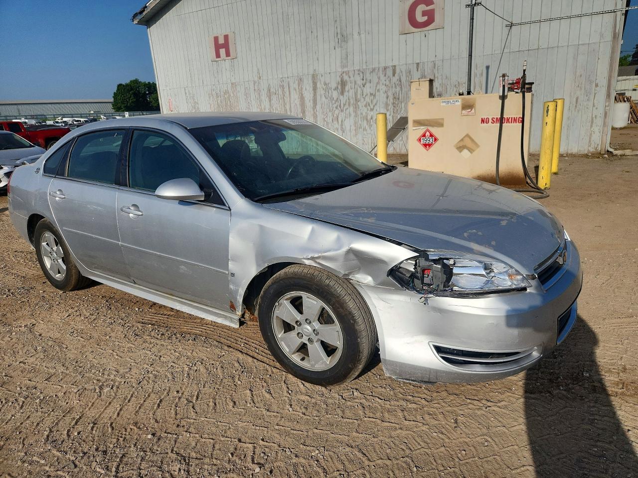 2009 Chevrolet Impala 1lt Silver vin: 2G1WT57K691232571