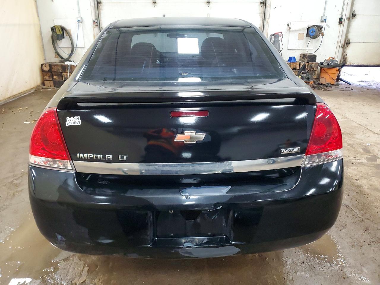 2009 Chevrolet Impala 1lt Black vin: 2G1WT57K691318415