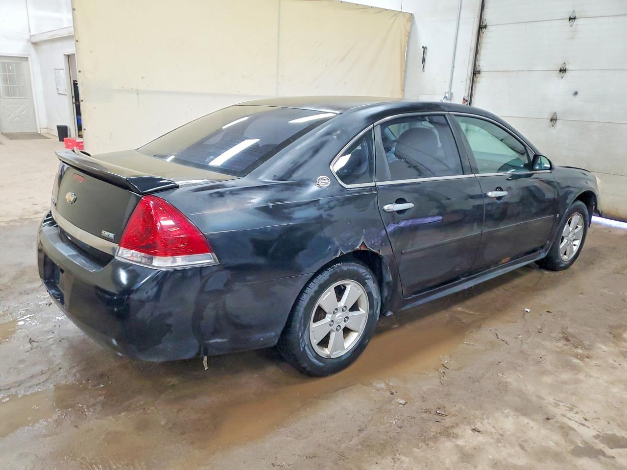 2009 Chevrolet Impala 1lt Black vin: 2G1WT57K691318415