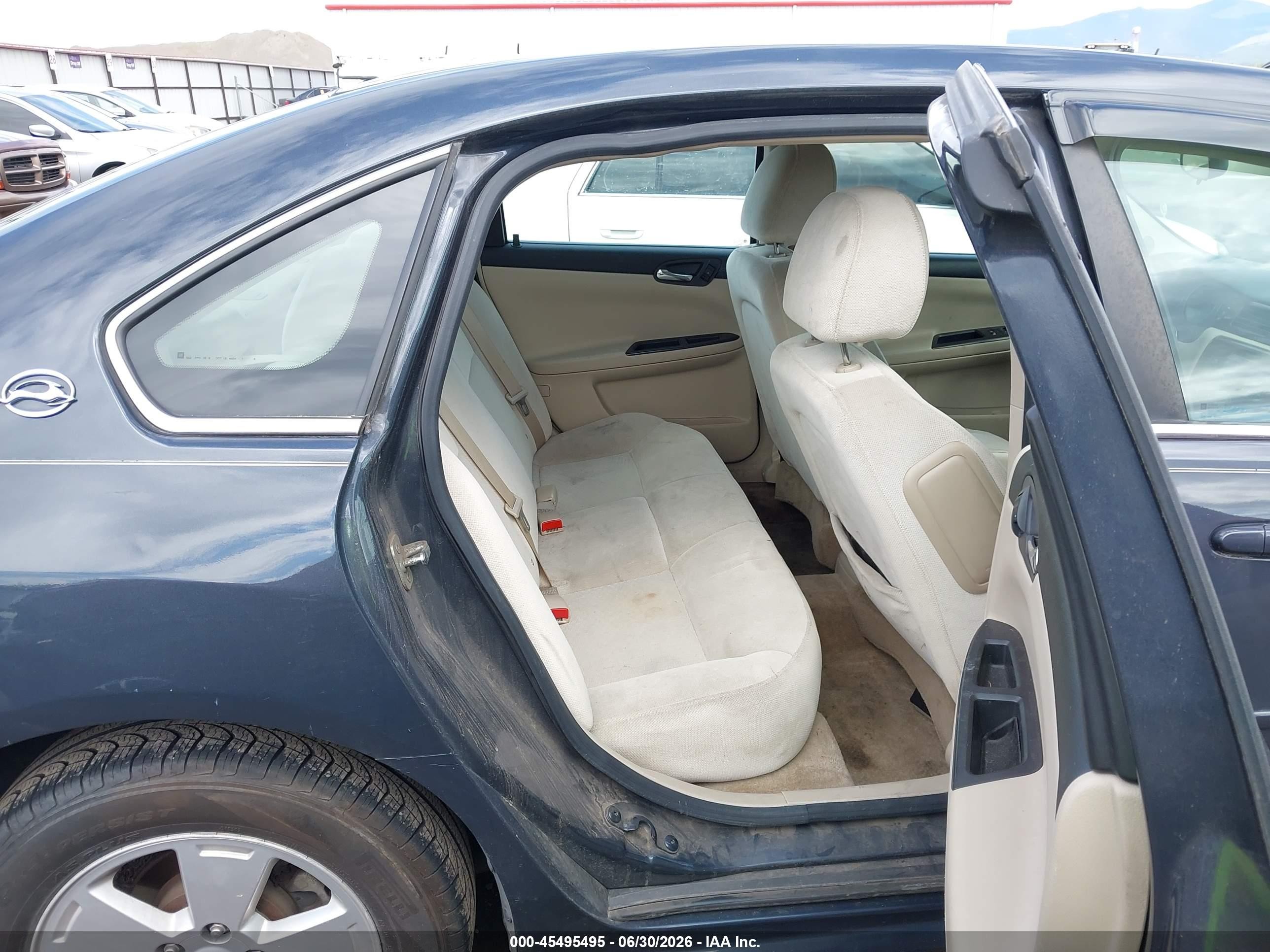 2009 Chevrolet Impala Lt Gray vin: 2G1WT57K791198463