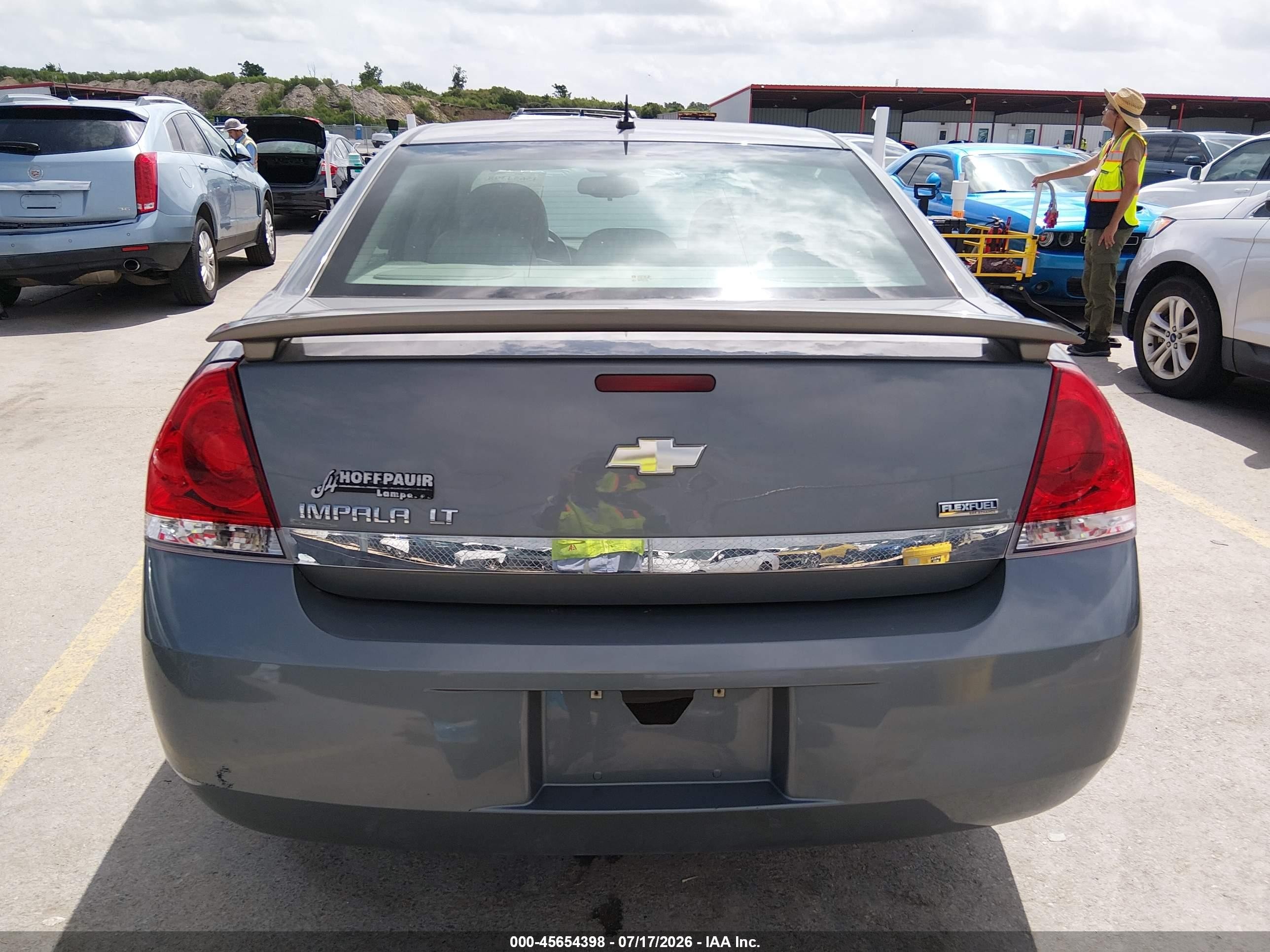 2009 Chevrolet Impala Lt Gray vin: 2G1WT57K791223846