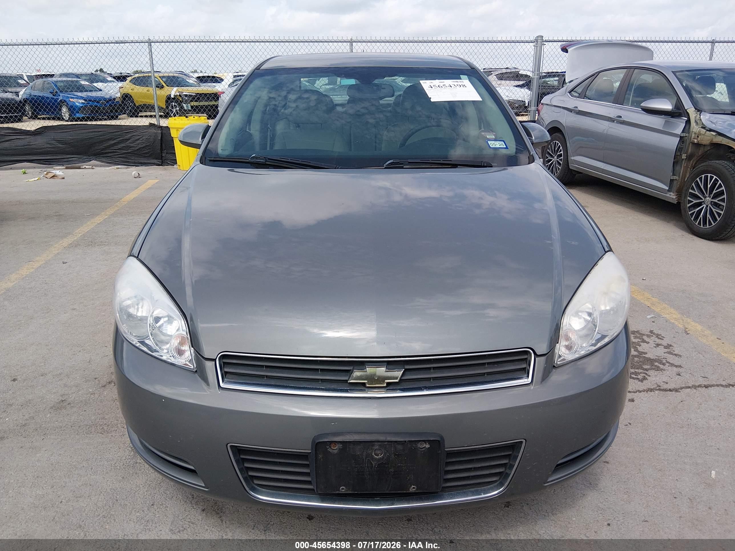 2009 Chevrolet Impala Lt Gray vin: 2G1WT57K791223846