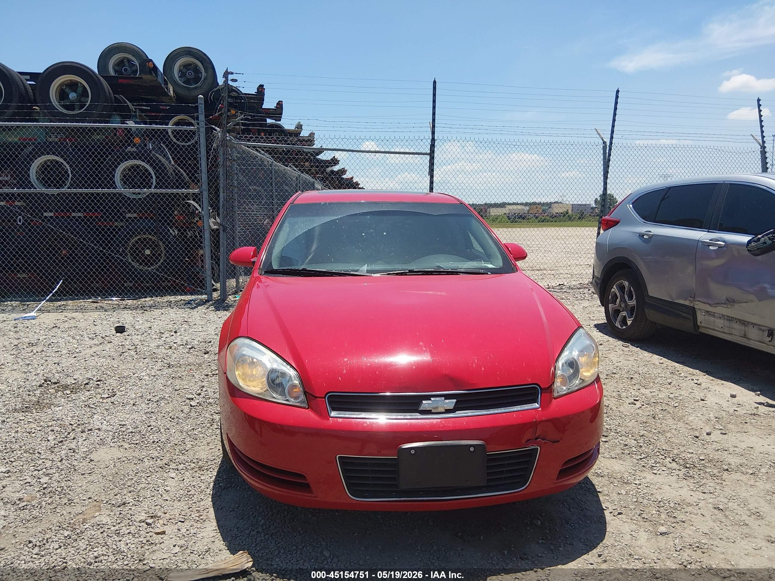 2009 Chevrolet Impala Lt Red vin: 2G1WT57K791234782