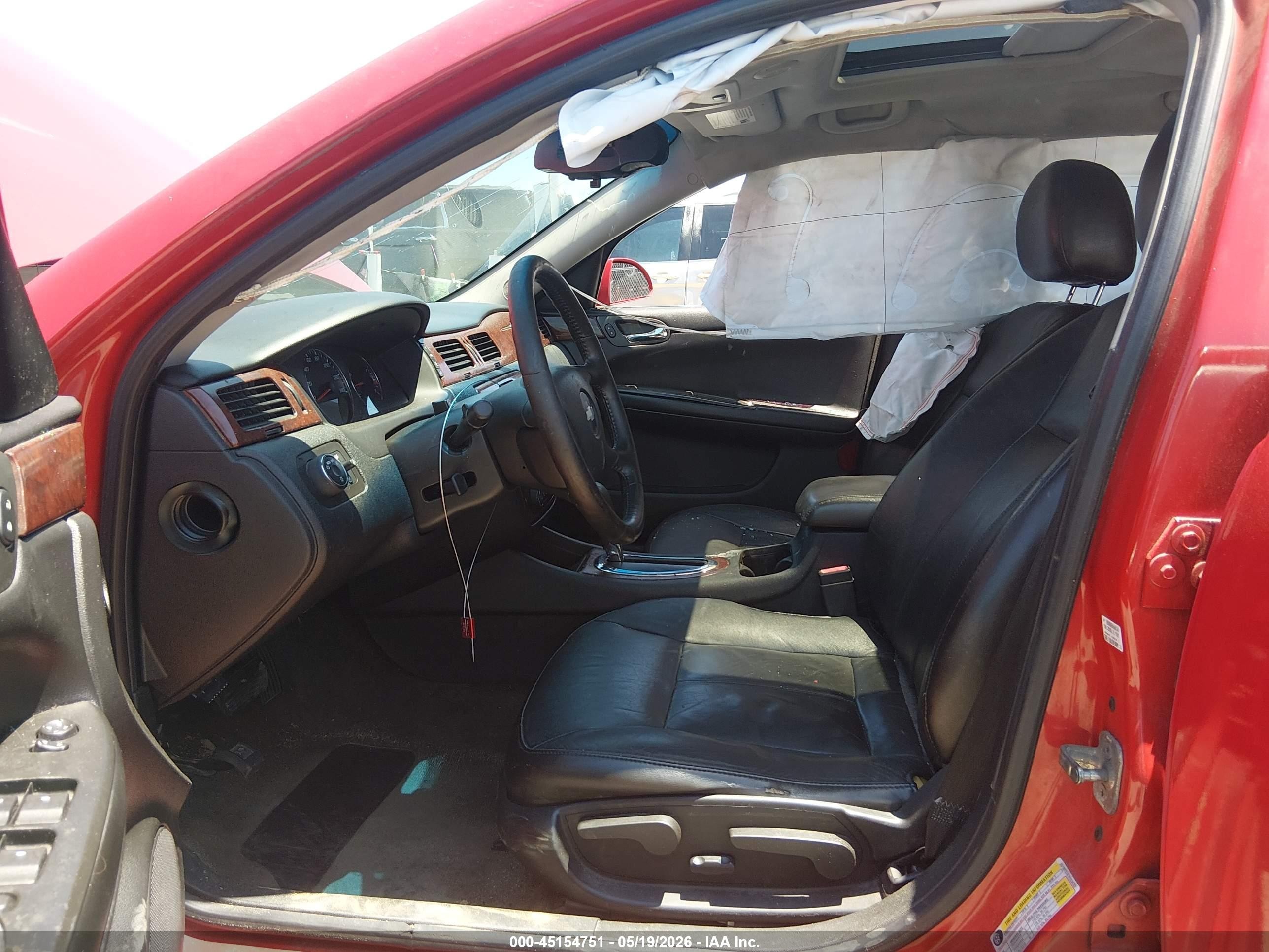 2009 Chevrolet Impala Lt Red vin: 2G1WT57K791234782