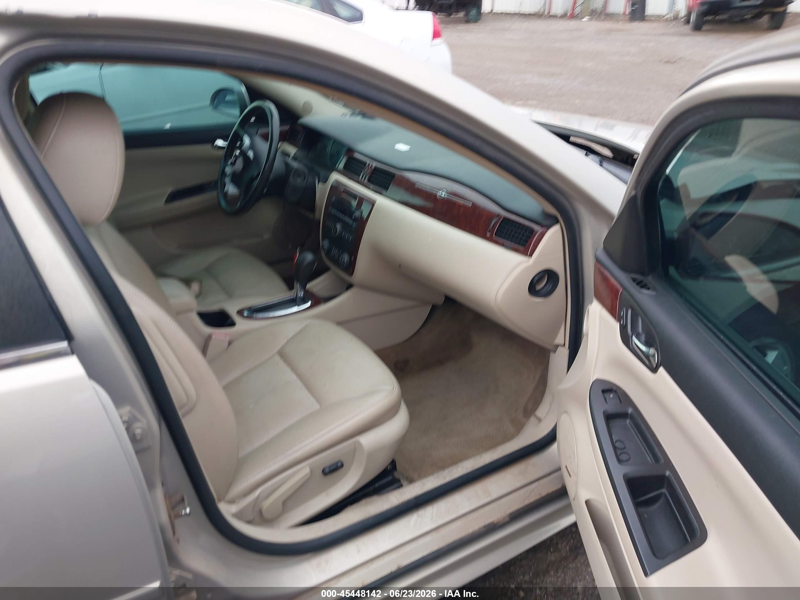 2009 Chevrolet Impala Lt Tan vin: 2G1WT57K891127742