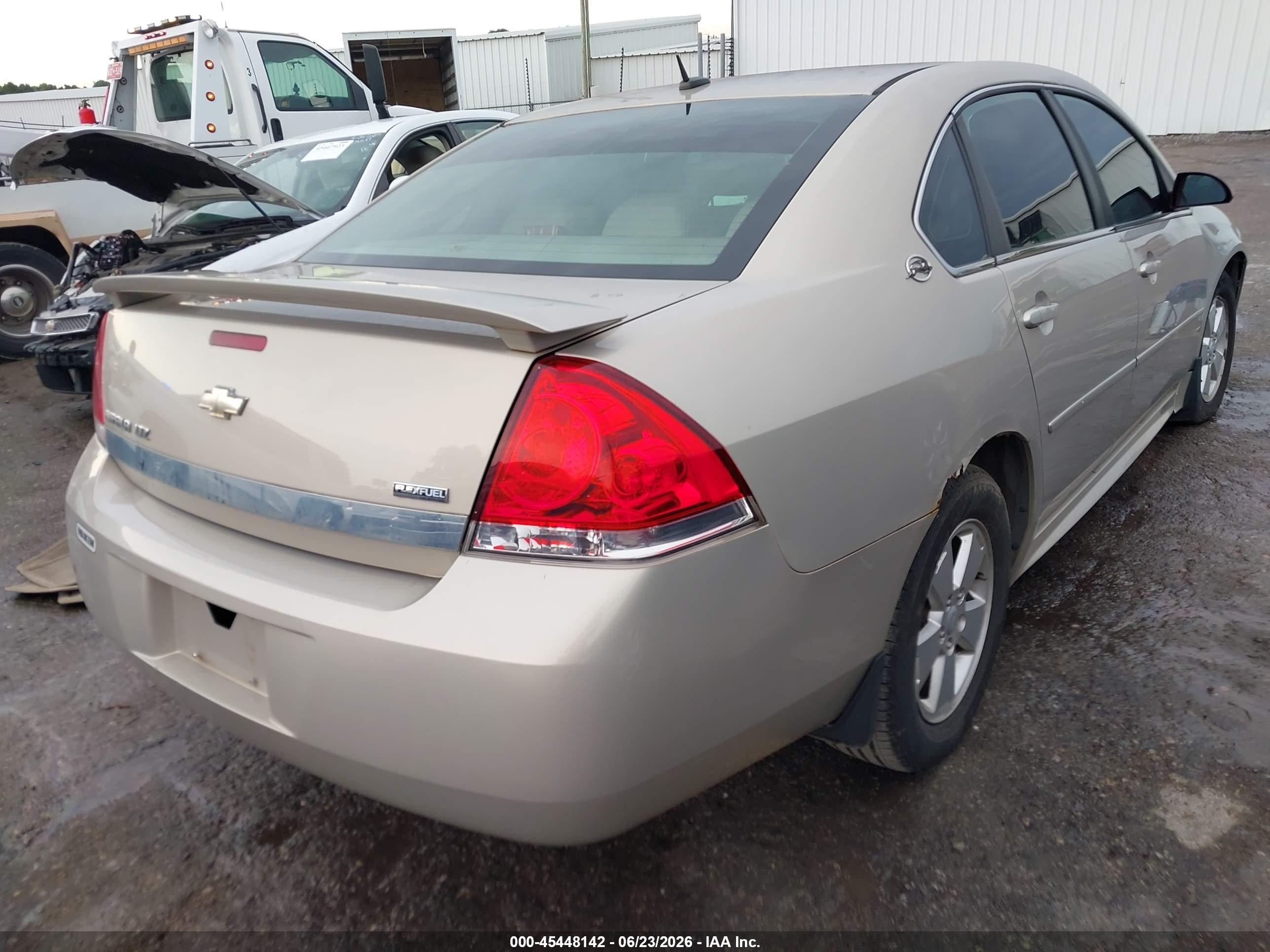 2009 Chevrolet Impala Lt Tan vin: 2G1WT57K891127742