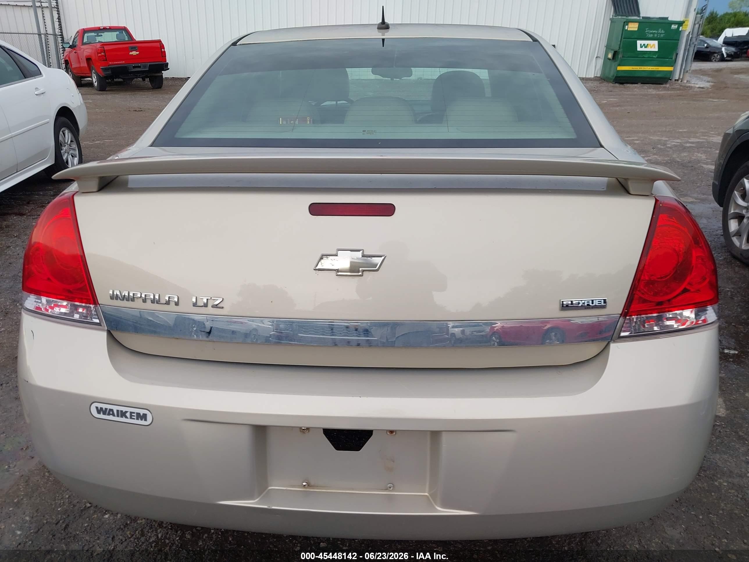 2009 Chevrolet Impala Lt Tan vin: 2G1WT57K891127742