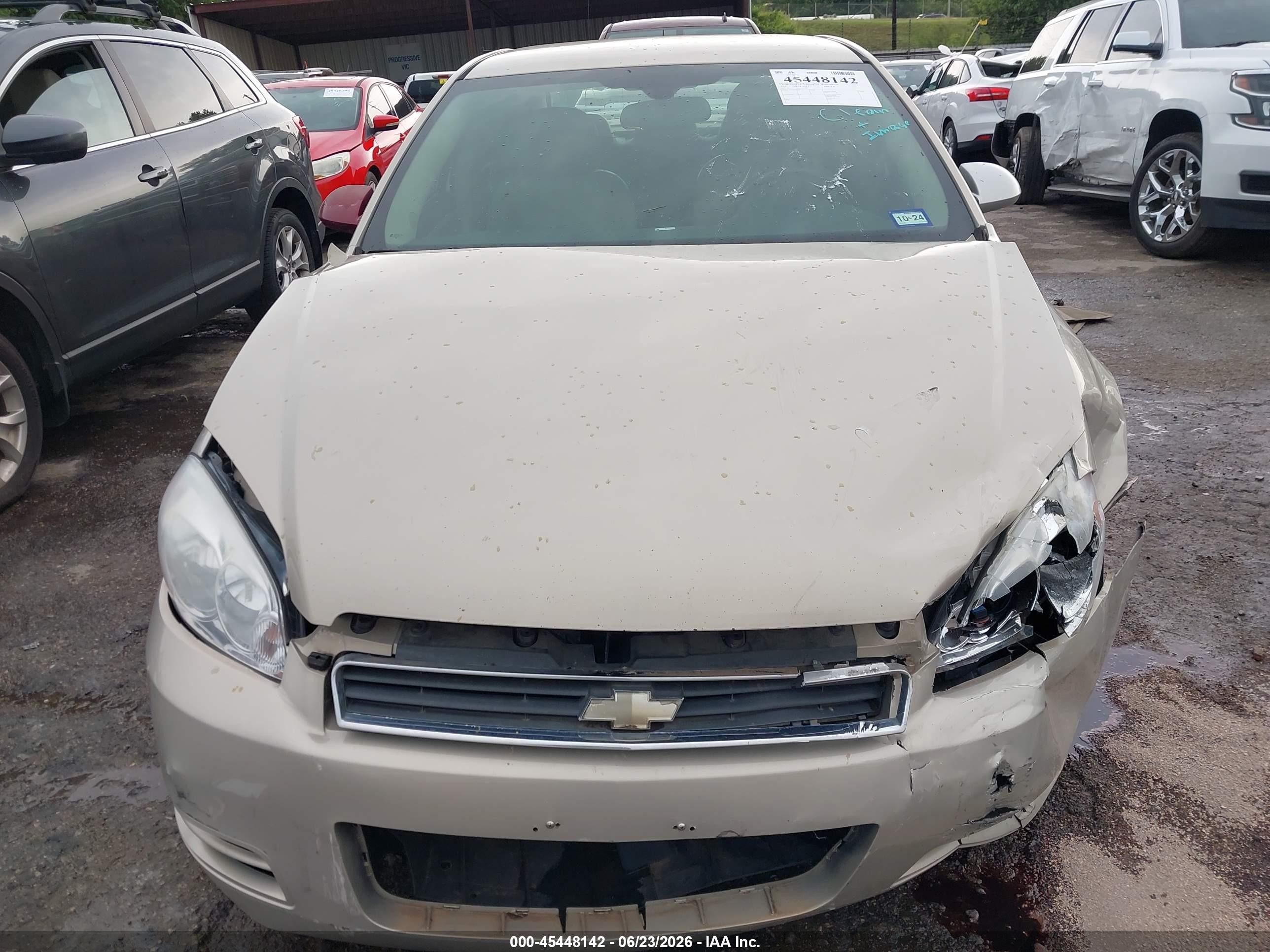2009 Chevrolet Impala Lt Tan vin: 2G1WT57K891127742