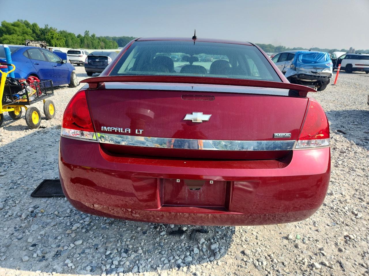 2009 Chevrolet Impala 1lt Burgundy vin: 2G1WT57K891245788