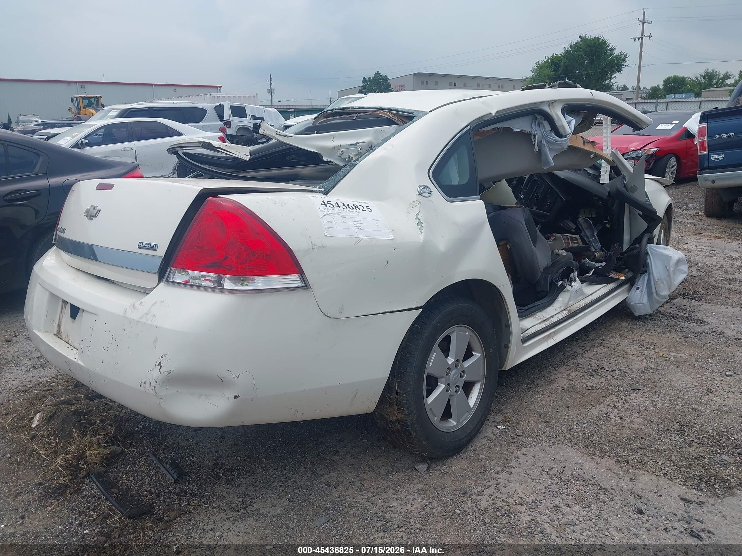 2009 Chevrolet Impala Lt Белый vin: 2G1WT57K891256936