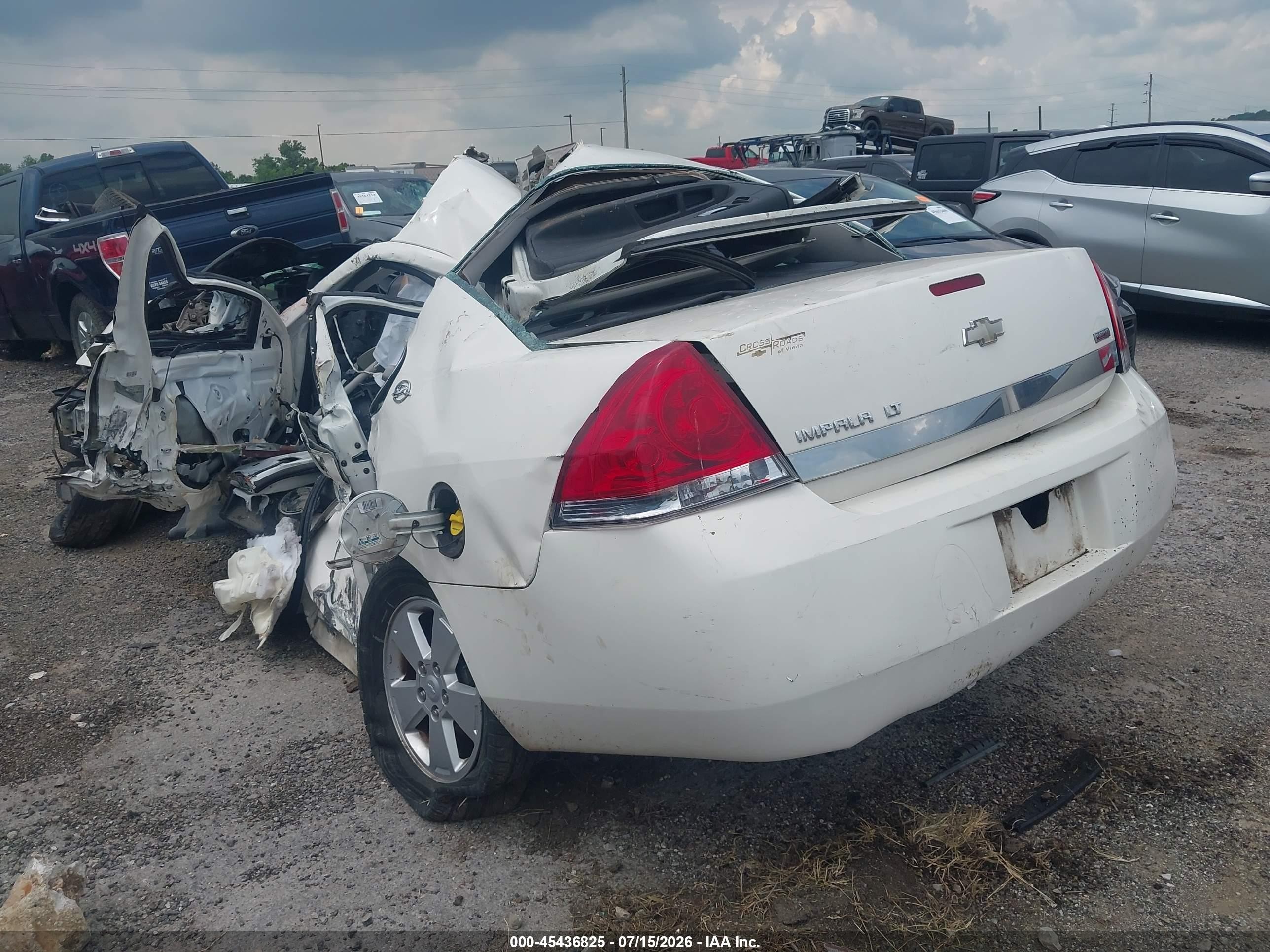 2009 Chevrolet Impala Lt Белый vin: 2G1WT57K891256936