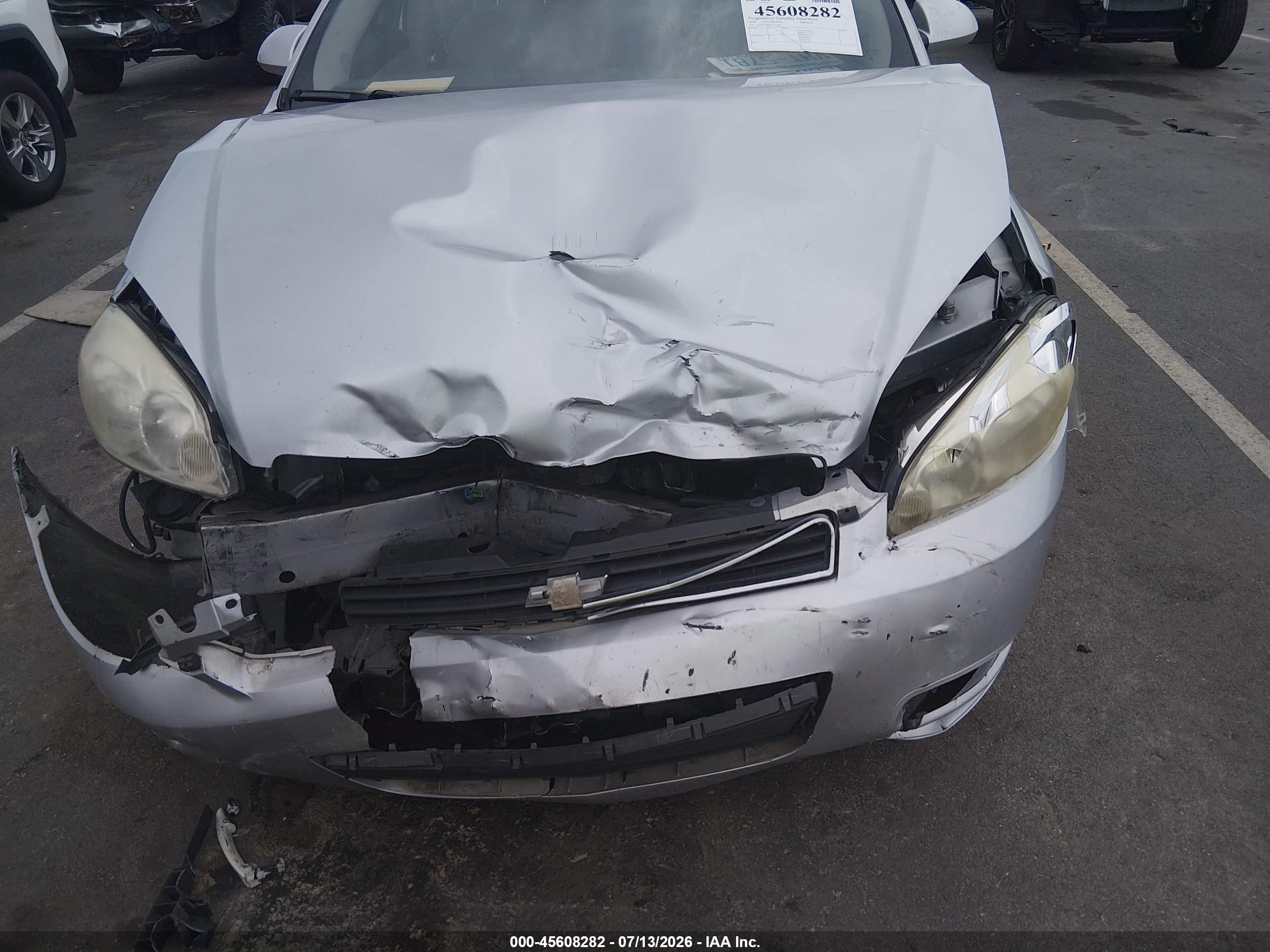 2009 Chevrolet Impala Lt Silver vin: 2G1WT57K991152780