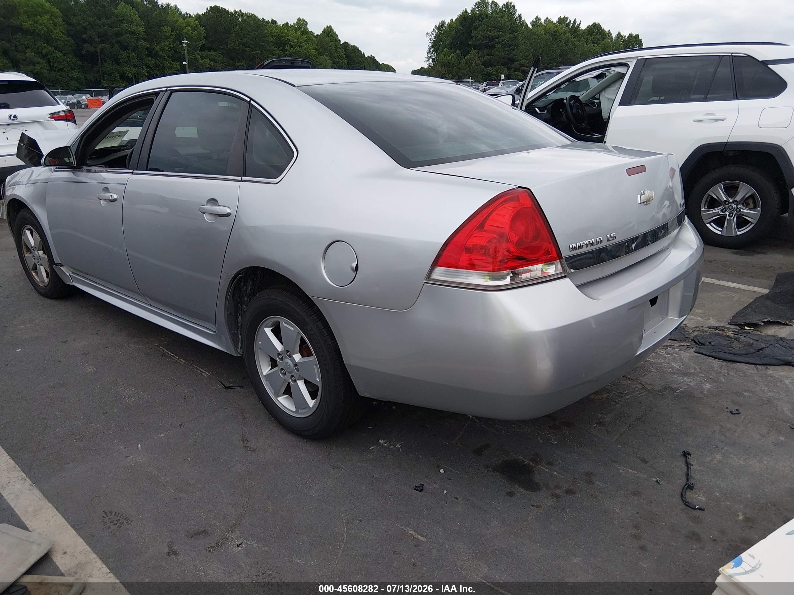 2009 Chevrolet Impala Lt Silver vin: 2G1WT57K991152780