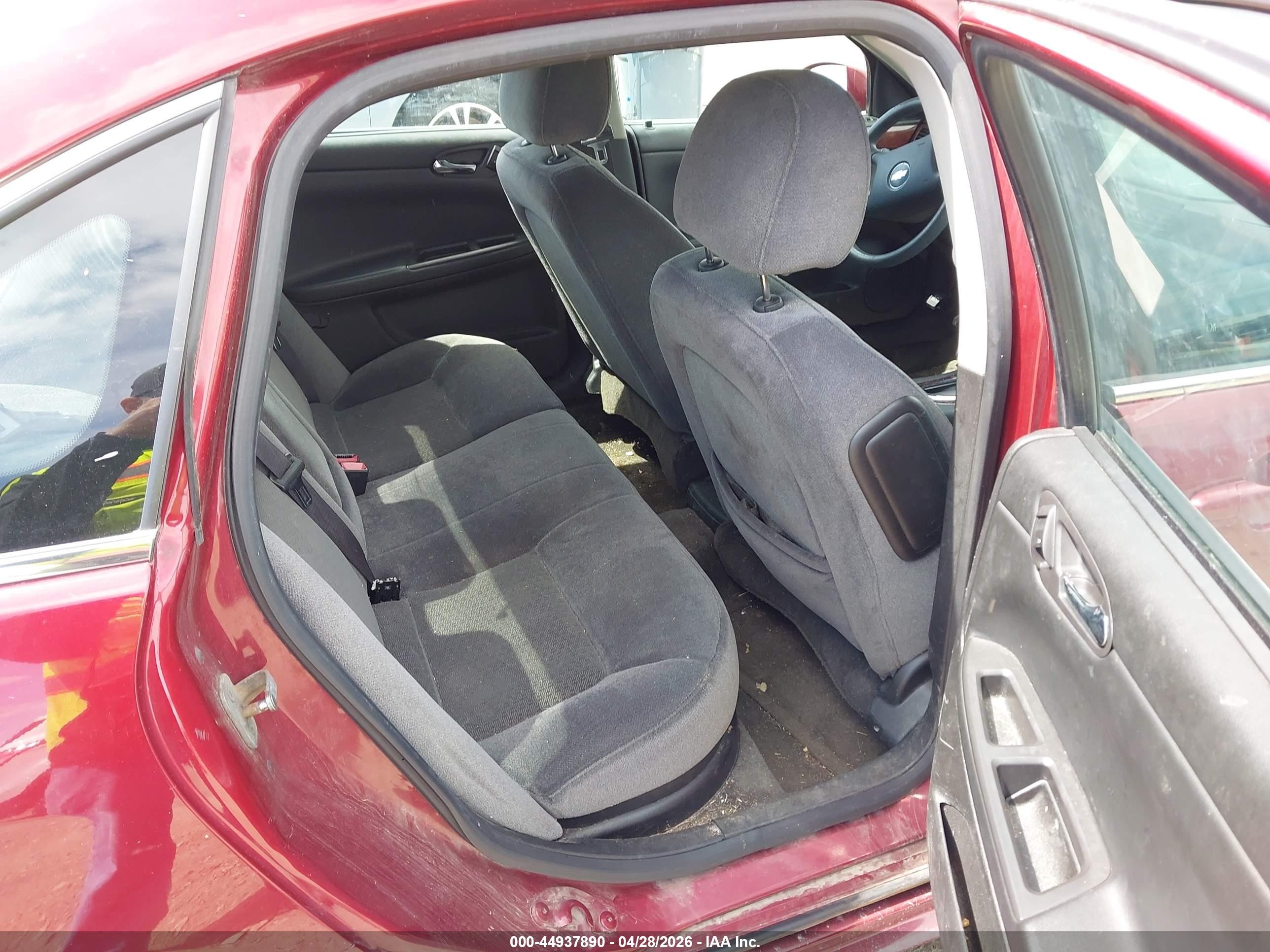 2009 Chevrolet Impala Lt Burgundy vin: 2G1WT57K991182894