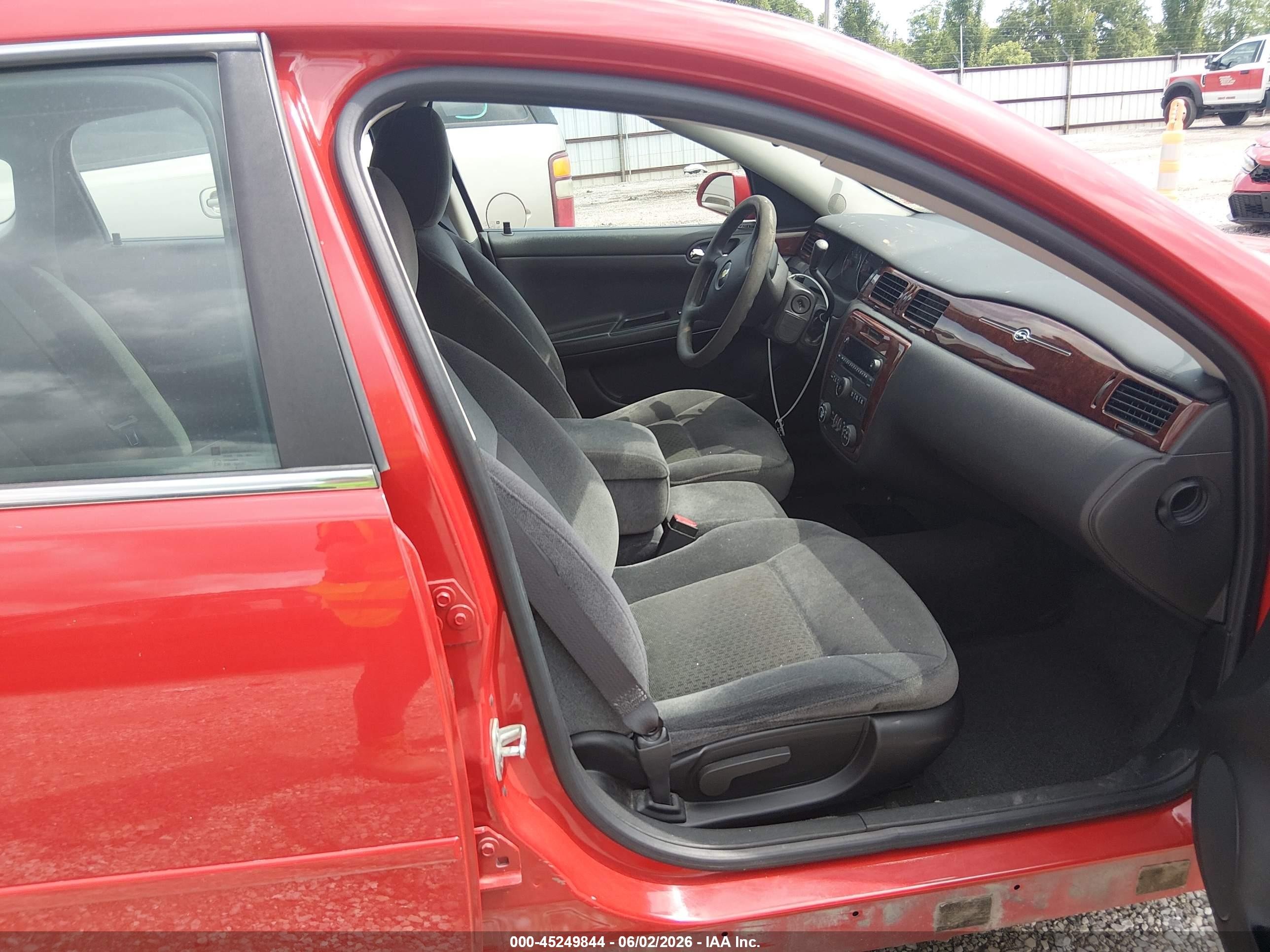 2009 Chevrolet Impala Lt Red vin: 2G1WT57K991203307
